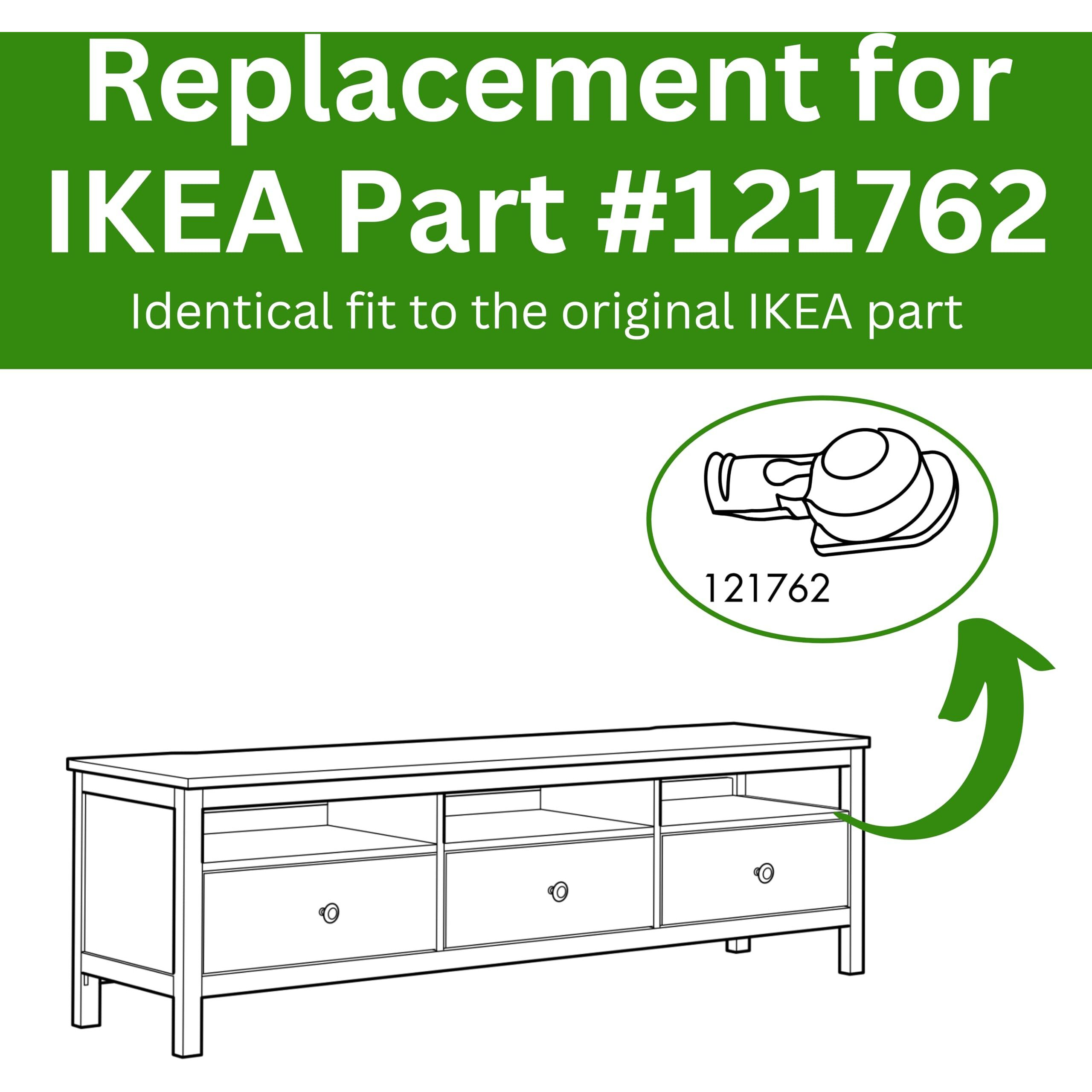 Spare Hardware Parts Old Billy Bookshelf Pins (Replacement For Ikea Part 121762) (Pack Of 12)