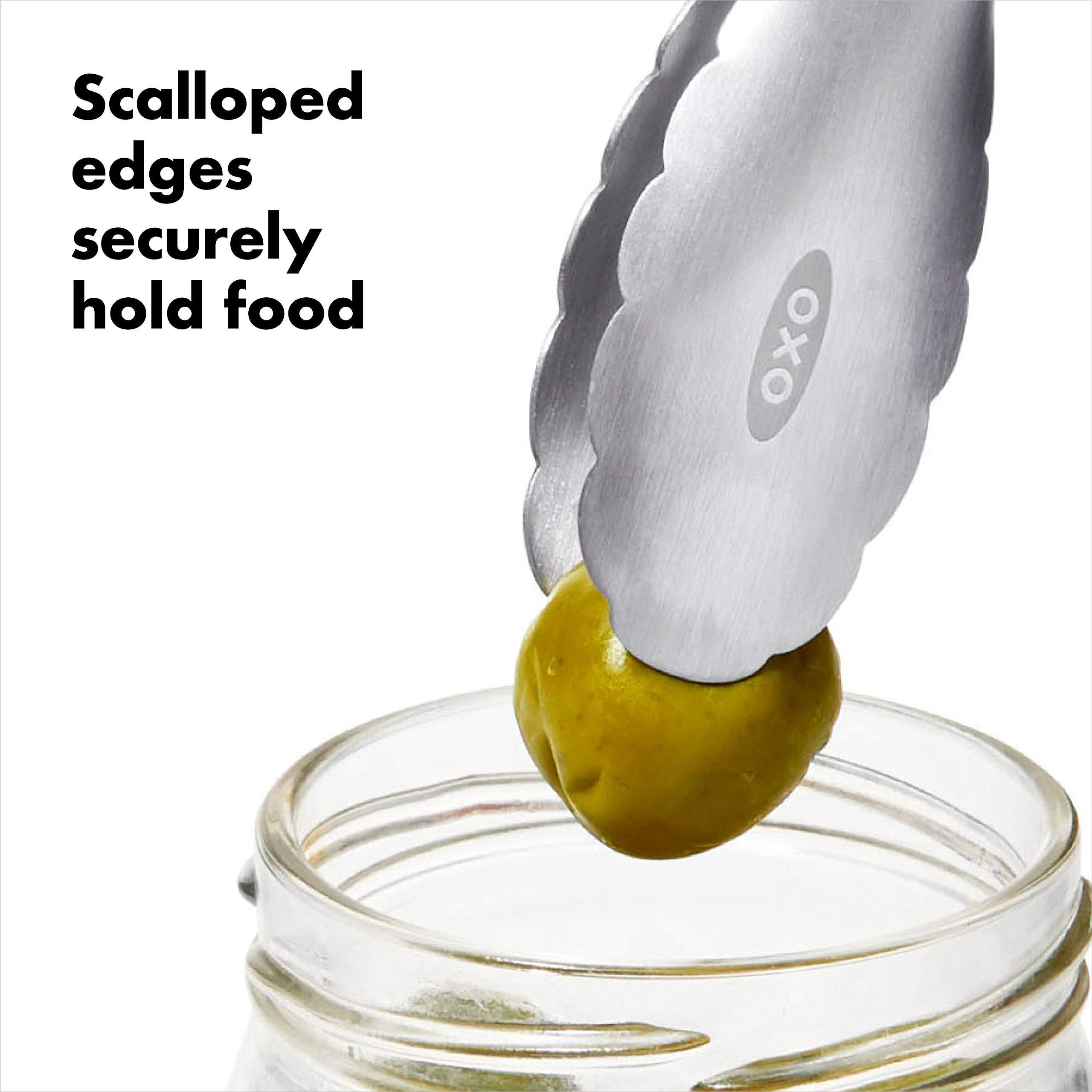 Oxo Good Grips 7-Inch Mini Tongs, Stainless Steel