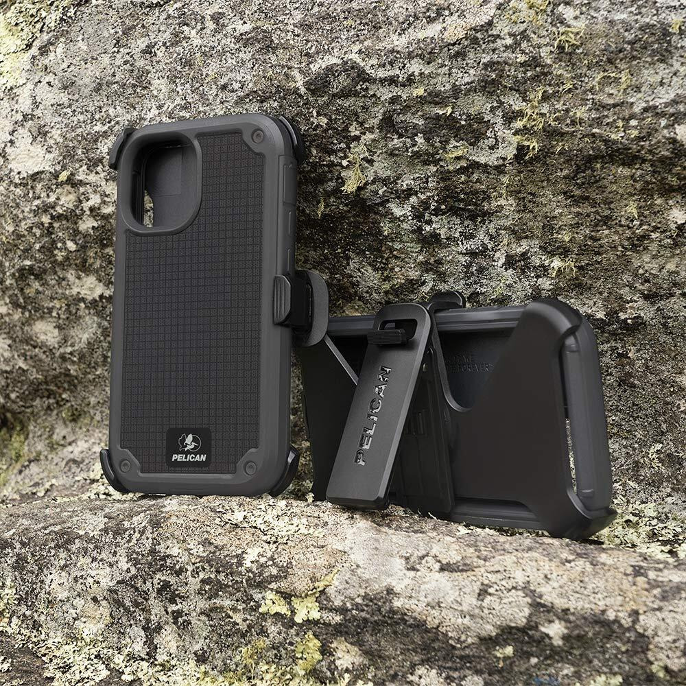Pelican - Shield Series - G10 Case For Iphone 12 Mini (5G) - 21 Ft Drop Protection - 5.4 Inch - Gray