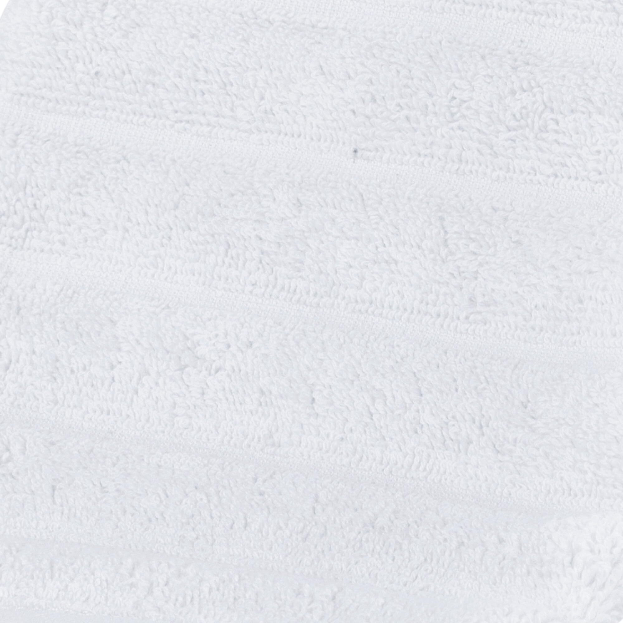 Classic Turkish Towels Ctt Luxurious 100% Turkish Cotton Washcloths 6 Pack, Highly Absorbent & Quick Dry, Face Towels Wash Cloths For Hotel, Spa & Gym | 13"&quotX13"" (White)