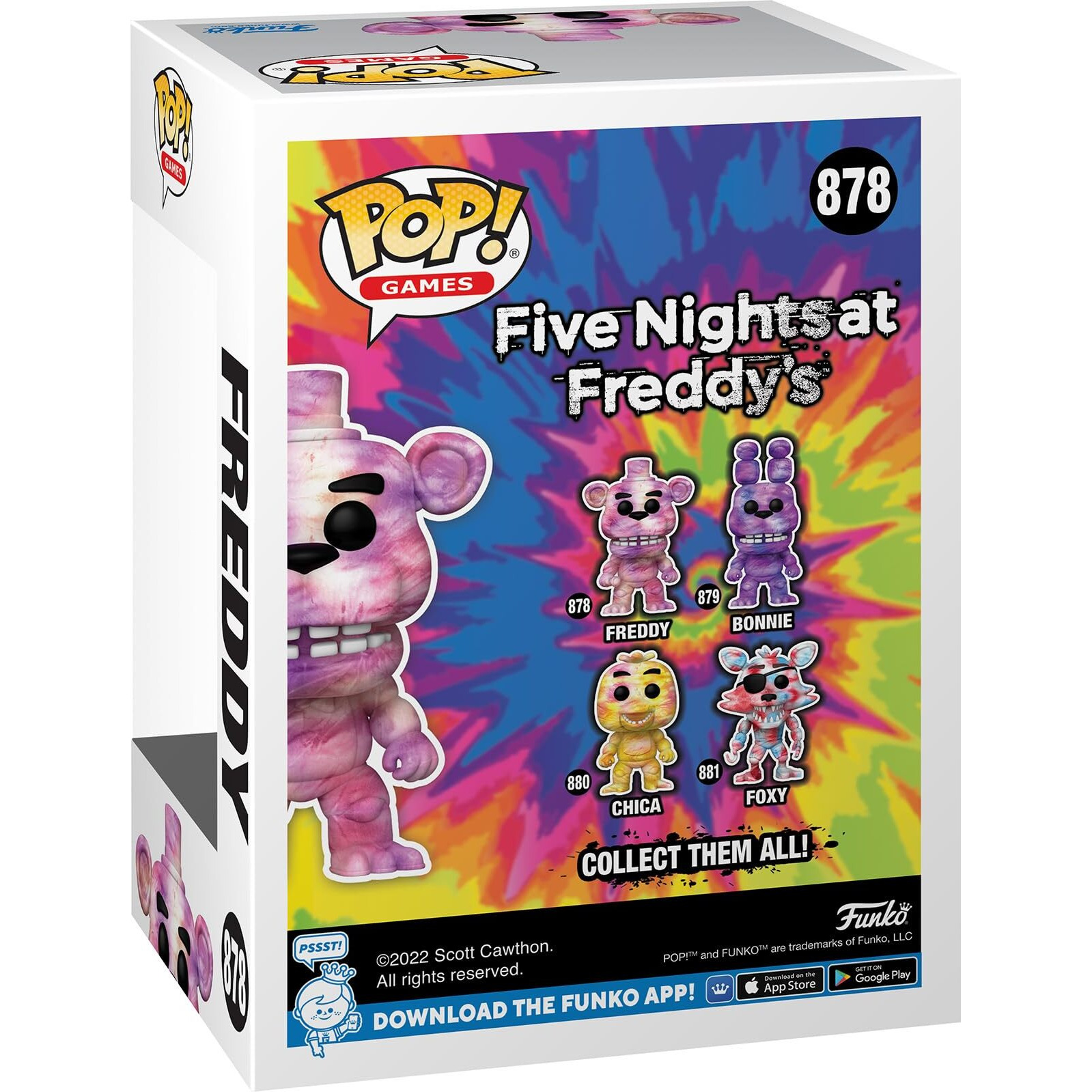 Funko Pop Games Five Nights At Freddy's, Tie Dye - Freddy