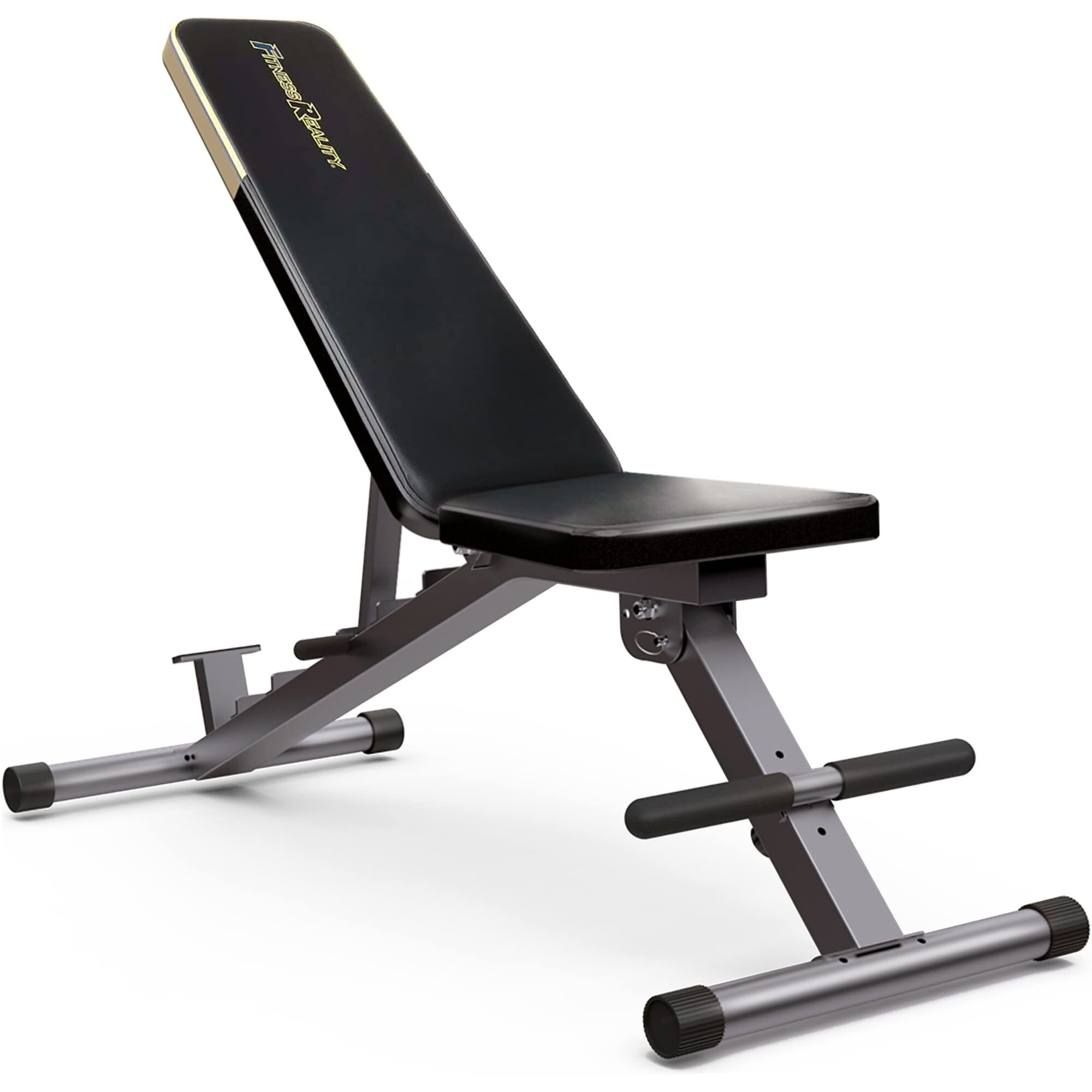 Fitness Reality 1000 Super Max - Adjustable Weight Bench Press For Incline Decline Workouts & Strength Training - Foldable For Home Gym - 800 Pound Capacity