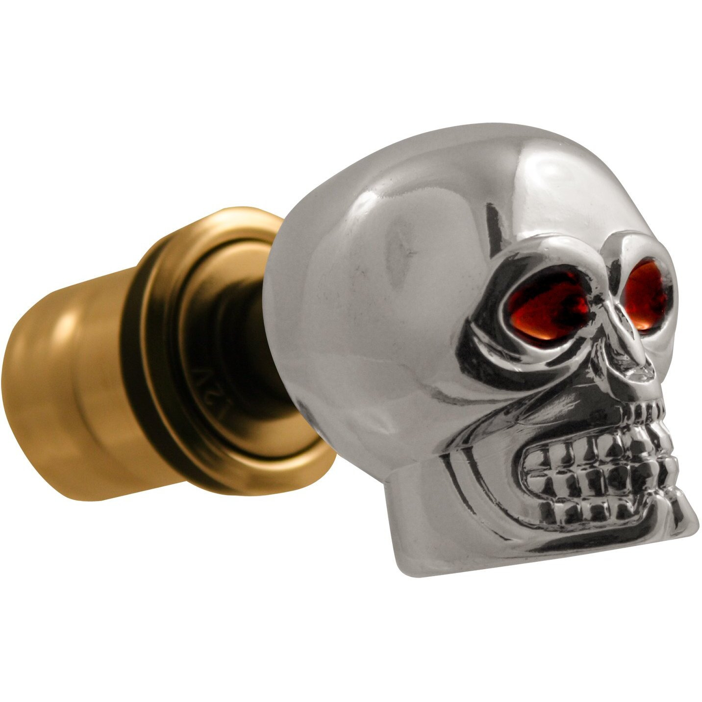 Pilot Automotive Ip-405 Skull Cigarette Lighter