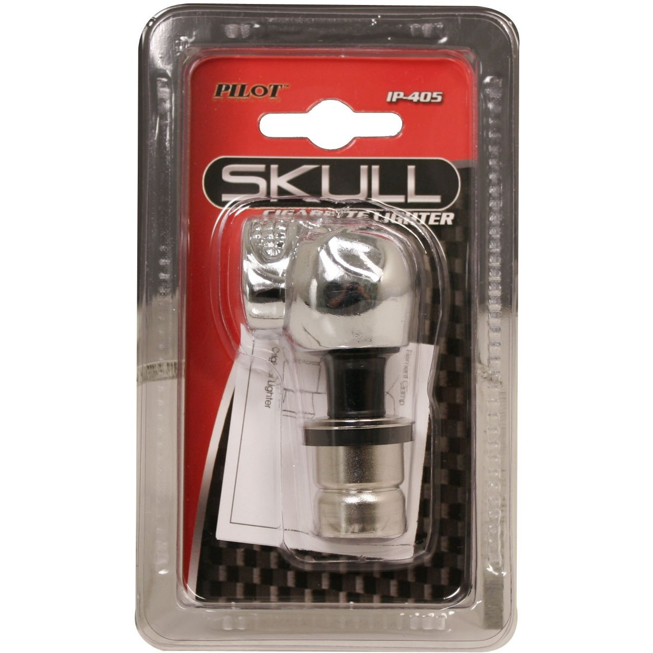 Pilot Automotive Ip-405 Skull Cigarette Lighter