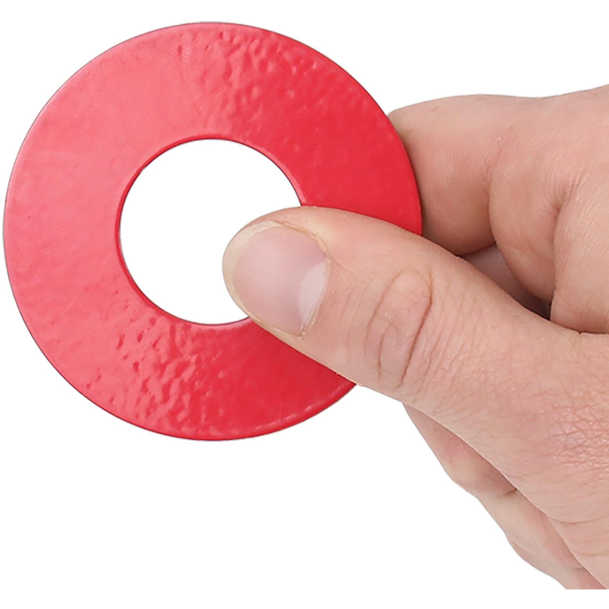 Gosports Bottle Opener Replacement Washer Set - Plastic Coated Metal With Bottle Opener - Set Of 8 Washers