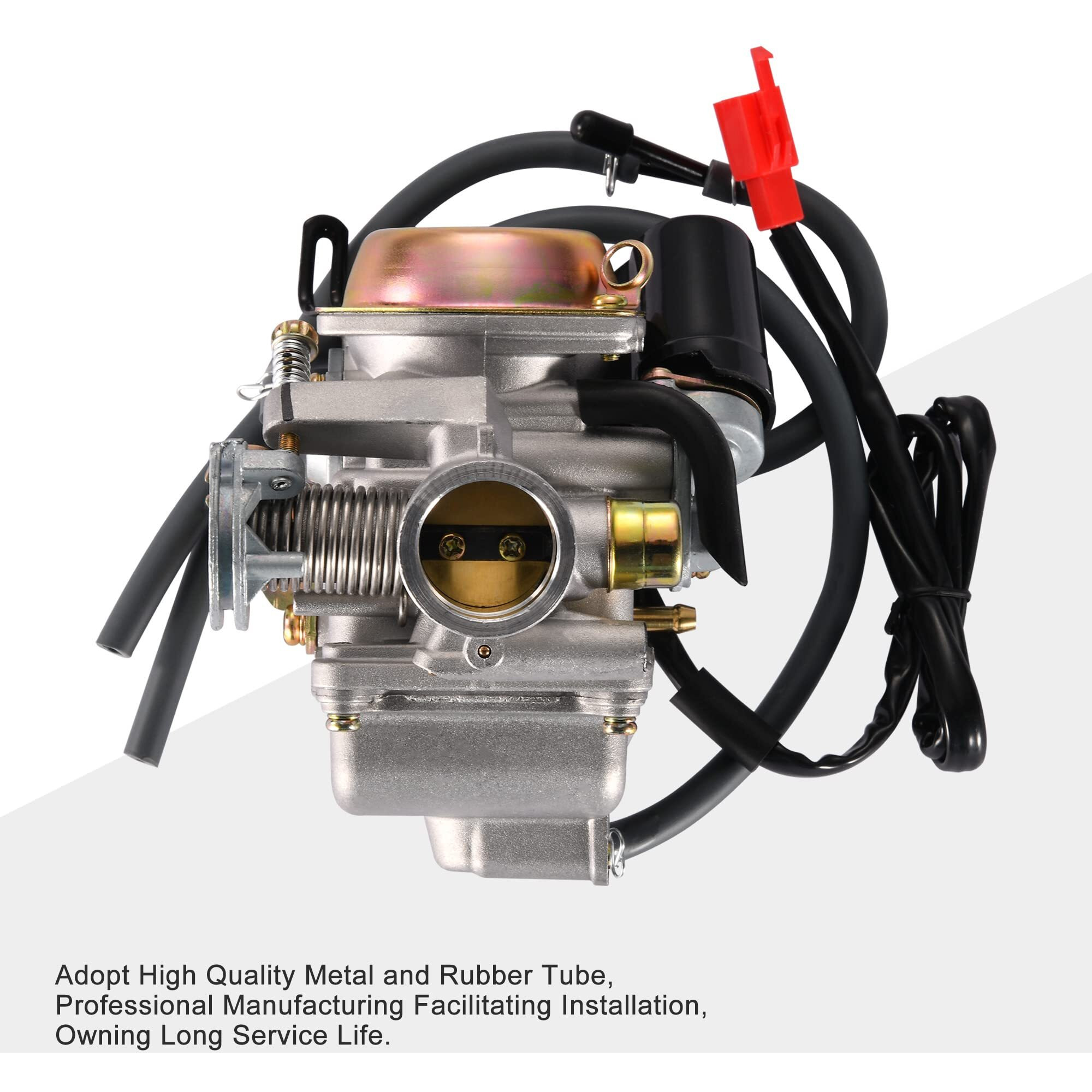 Goofit Pd24J Carburetor 24Mm Carb For 4 Stroke Gy6 125Cc 150Cc Atv Go Karts Motorcycle Scooter Mopeds 152Qmj 157Qmj Engine