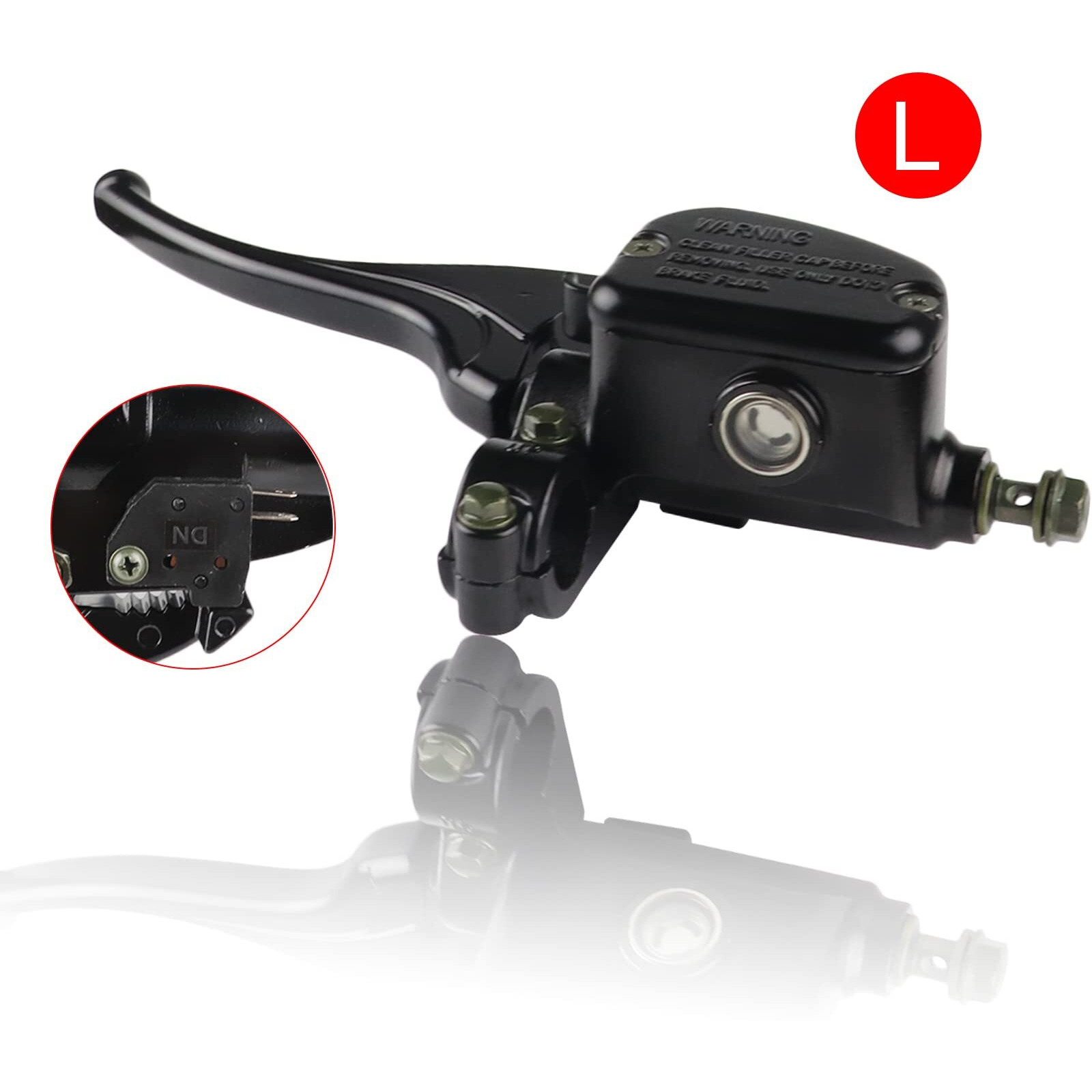 Flypig Front Left Brake Master Cylinder Replacement For Polaris Sportsman 400 450 500 550 600 700 800 Magnum 325 330 Scrambler 500 Atp 330 500 Diesel 455 Trail Blazer 250 Trail Boss 325