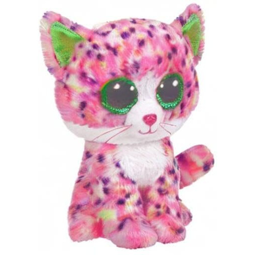Ty Sophie Pink Polka Dot Cat Boo Small - Stuffed Animal (36189)