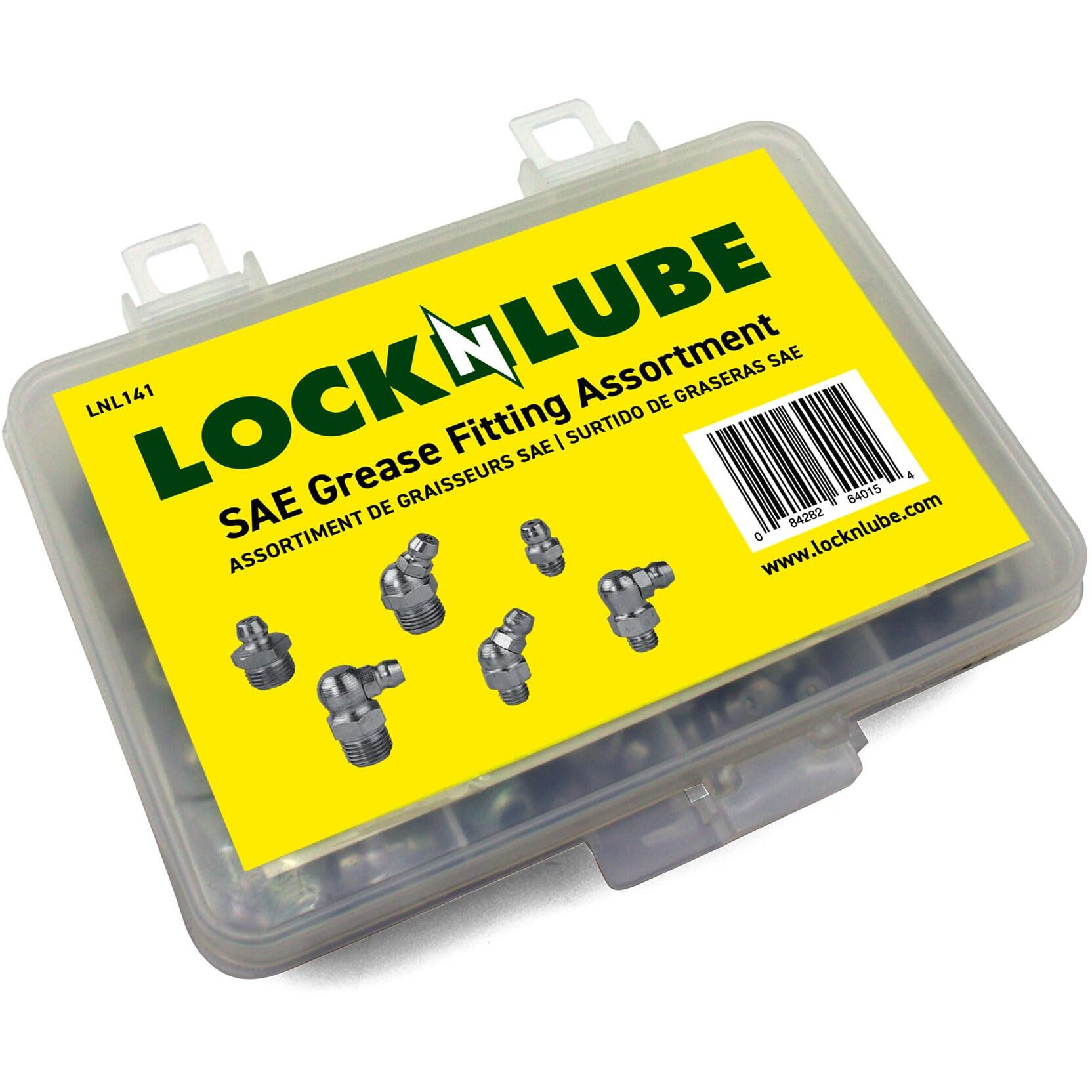 Locknlube Lnl141 Sae Grease Fittings Set