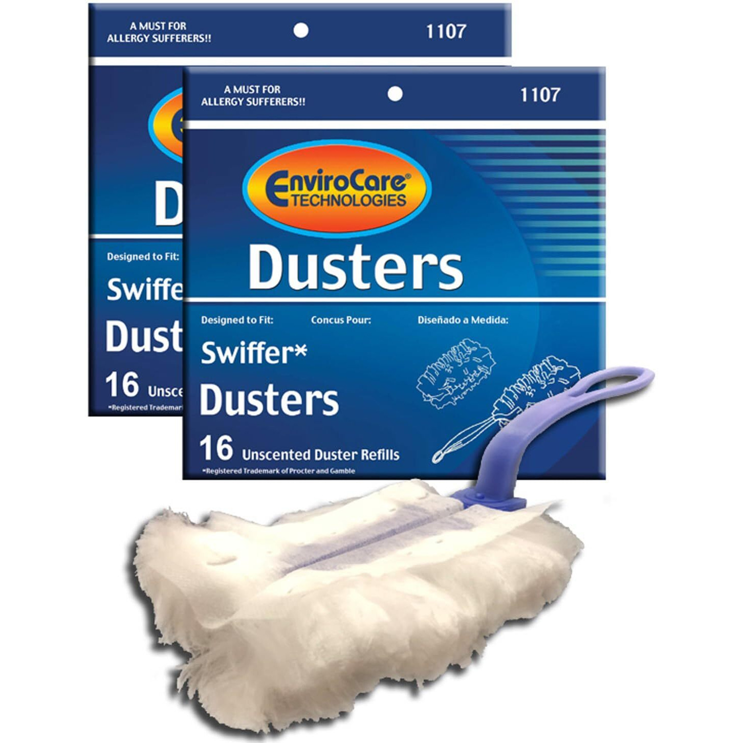 Envirocare Duster Refill For Swiffer Unscented Dusters (32 Pack)