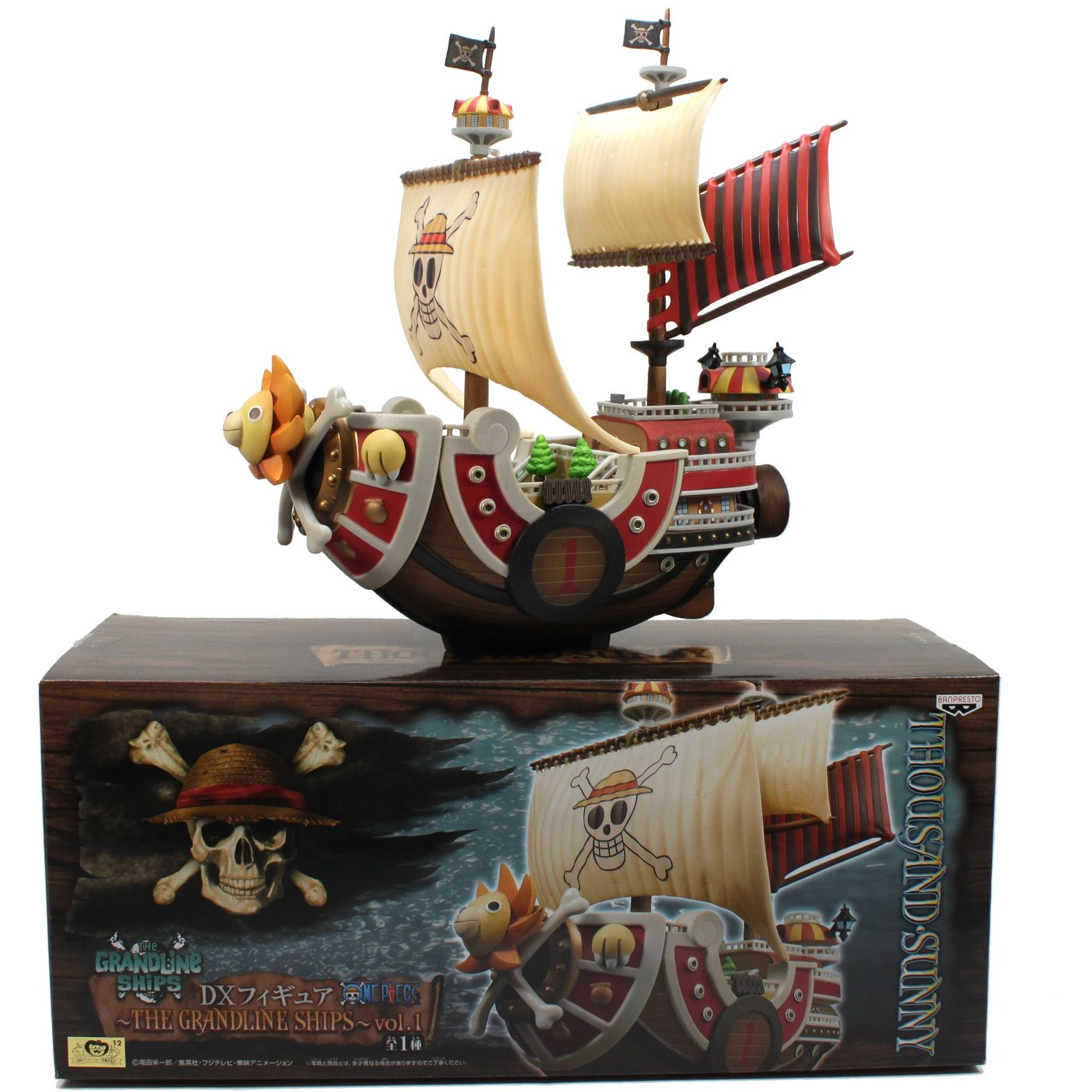 Banpresto One Piece Grandline 8"" Ships Vol. 1 Figure - 47956 - Thousand Sunny