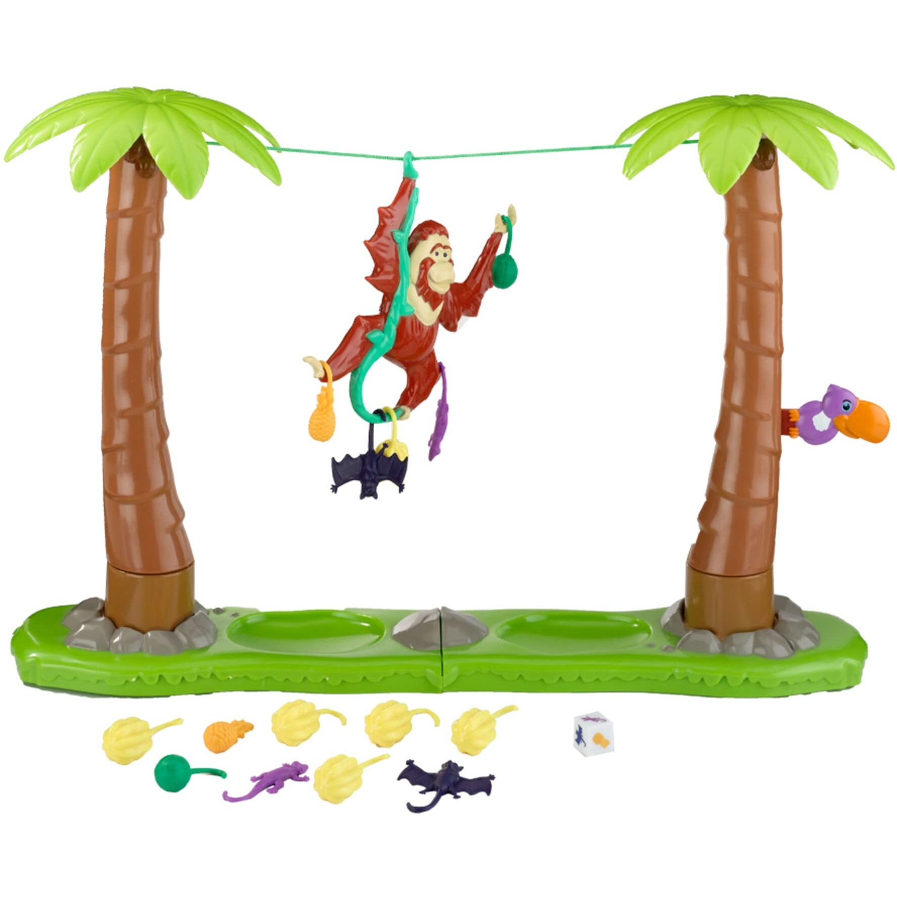 Orangutwang Kids Game - How Long Can He Hang Before He Goes Twaaang