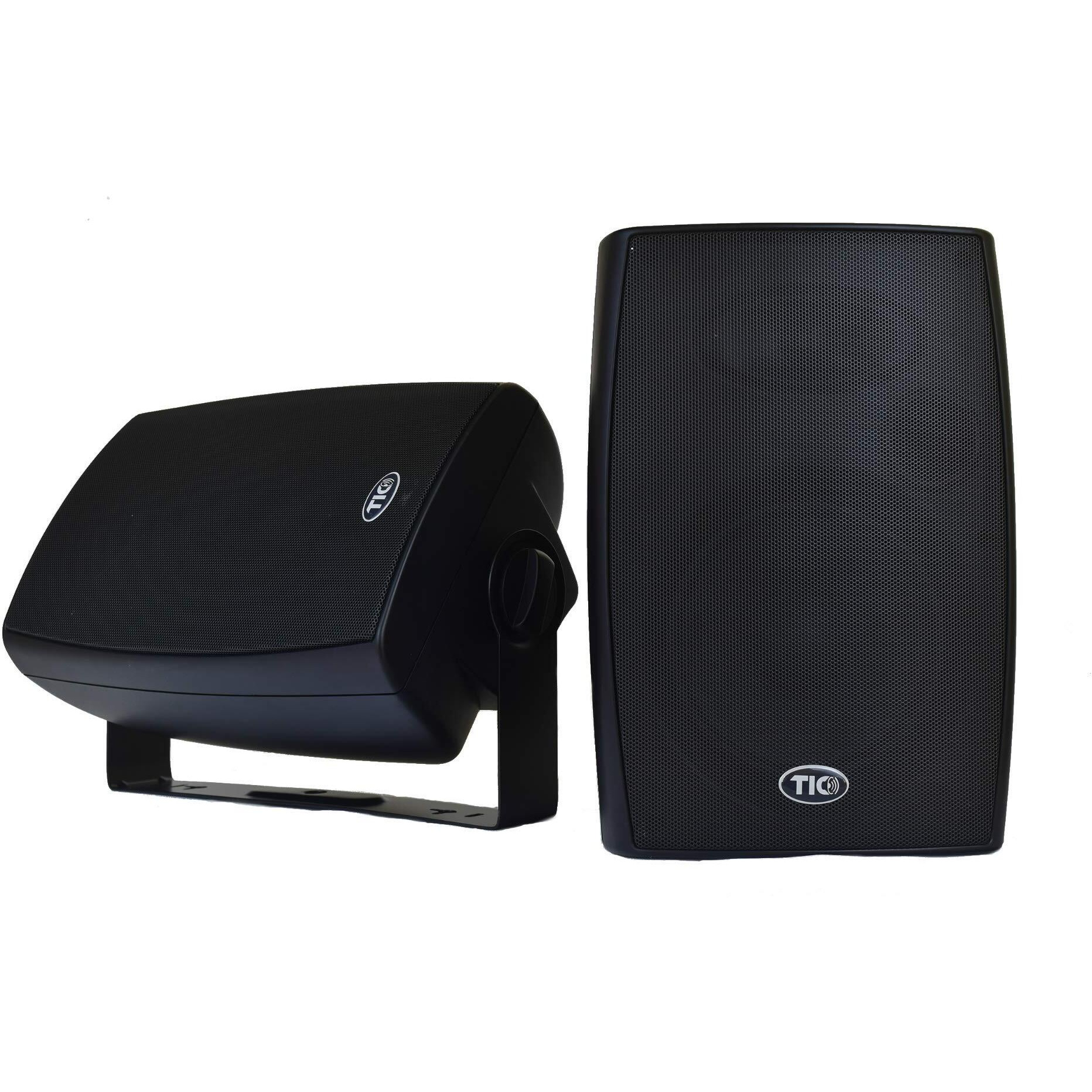 Tic Asp120-6.5"" Outdoor Weather-Resistant Patio Speakers With 70V Switch (Pair)