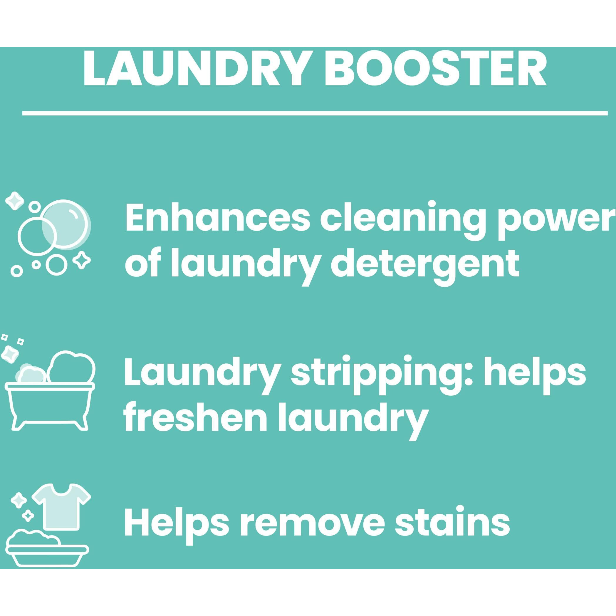 20 Mule Team All Natural Borax Detergent Booster & Multi-Purpose Household Cleaner, 65 Ounce, 4 Count