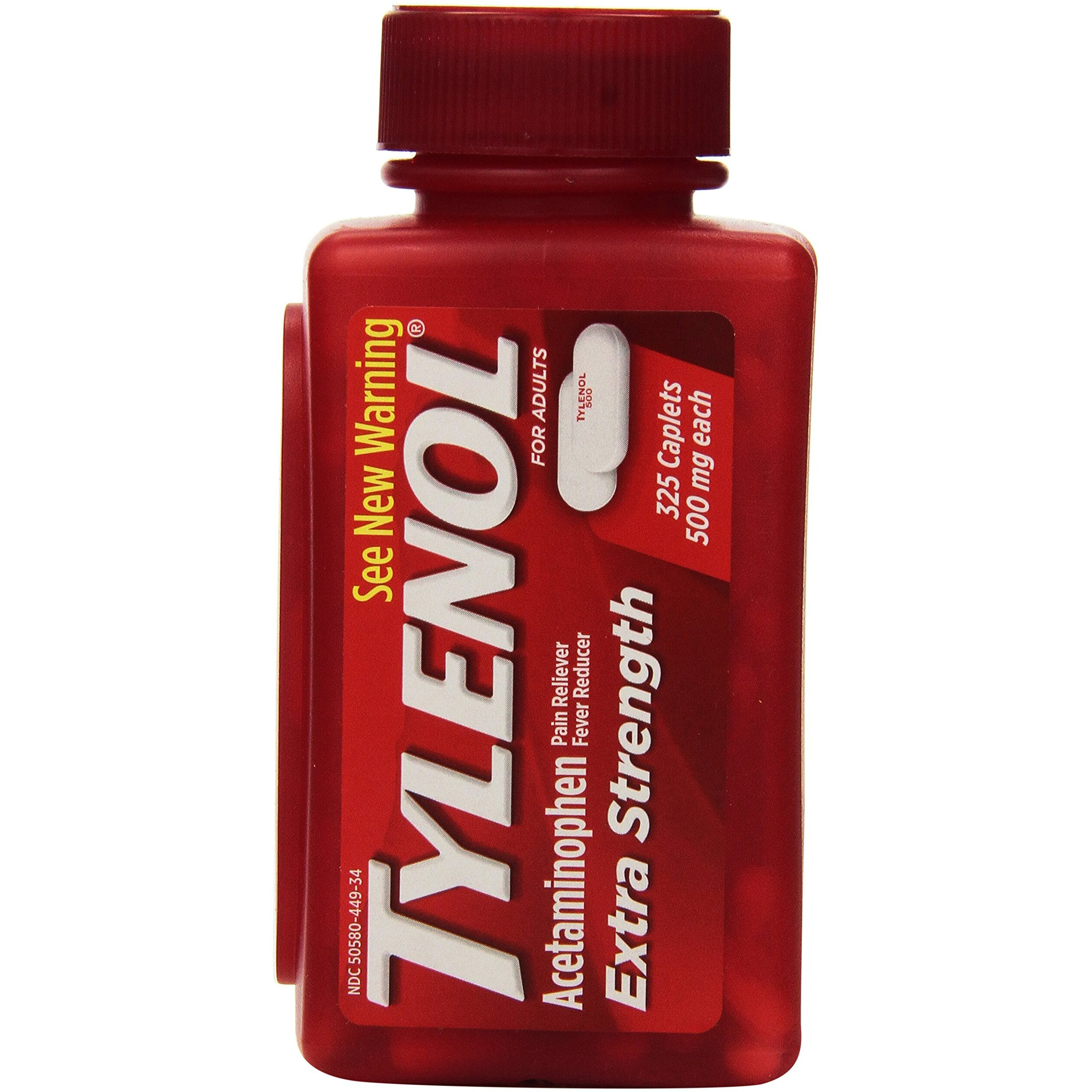 Tylenol Extra Strength Acetaminophen 500 Mg 325 Caplets