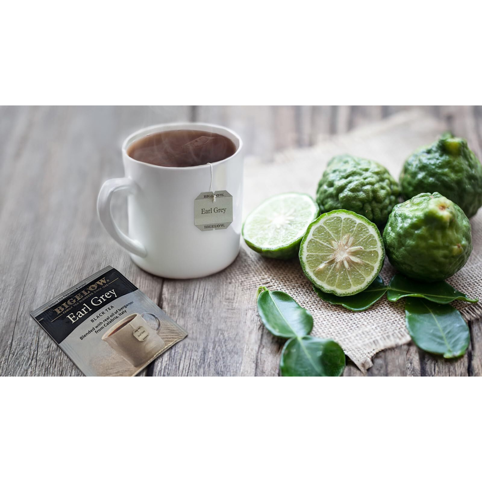 Bigelow Tea Earl Grey Black Tea, Caffeinated Tea, 100 Count Box (Pack Of 1)