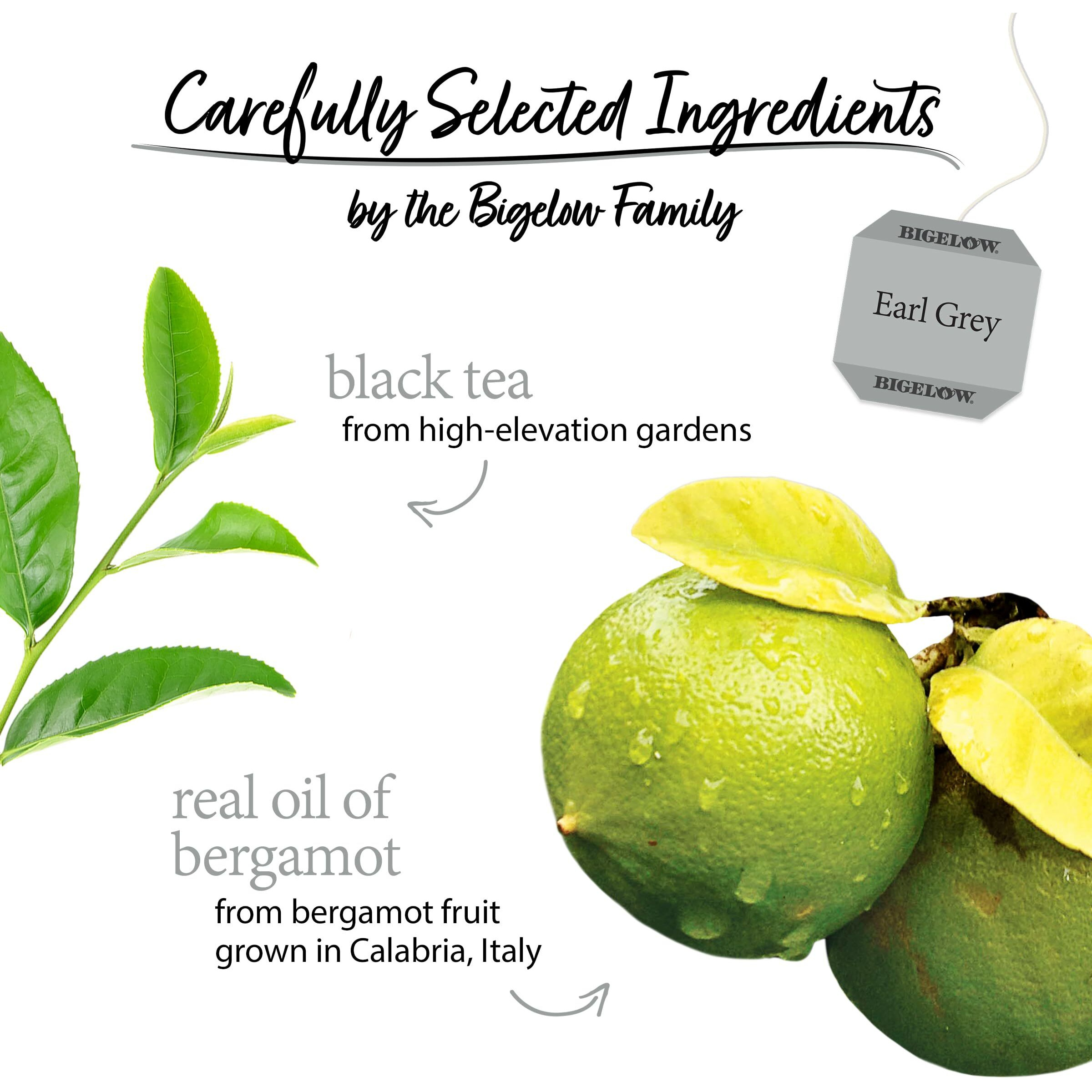 Bigelow Tea Earl Grey Black Tea, Caffeinated Tea, 100 Count Box (Pack Of 1)