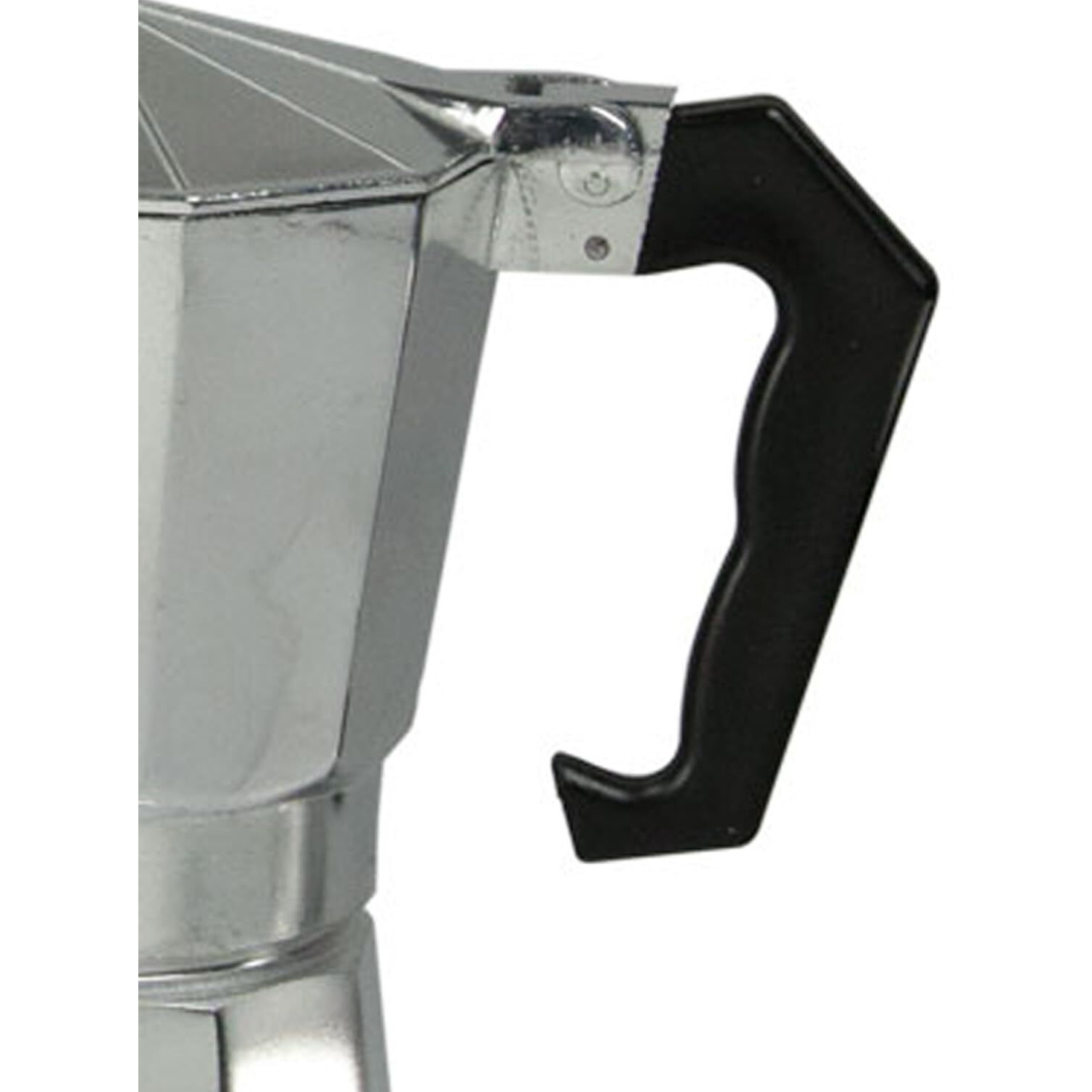 Authentic 6 Cup Demitasse Shot Aluminum Stovetop Espresso Maker By Home Basics | Safety Release Valve | Italian Style Moka Pot For Rich, Aromatic Coffee