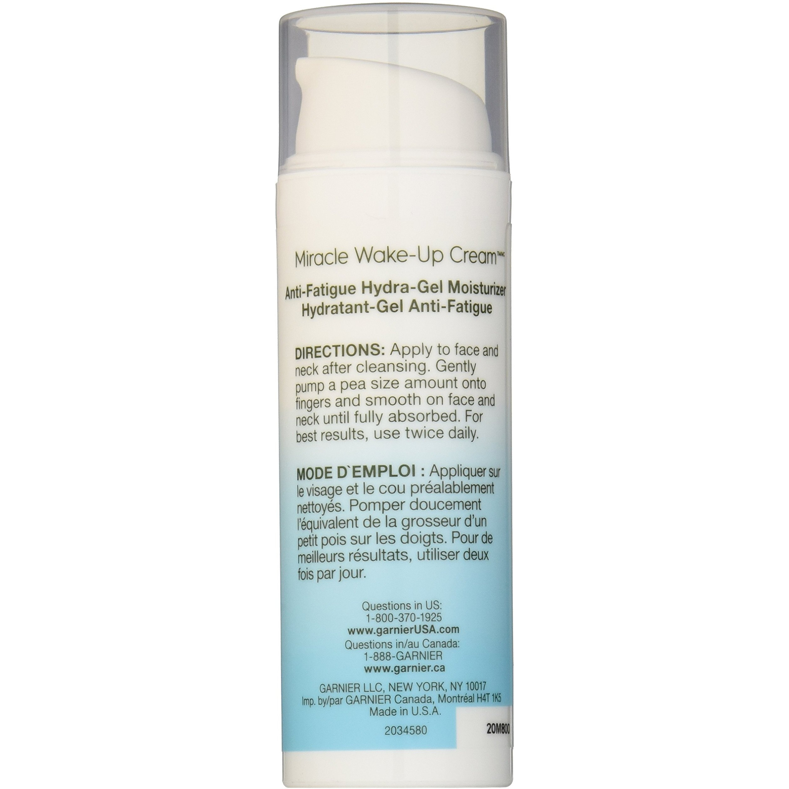 Garnier Skinactive Miracle Anti-Fatigue Face Moisturizer, 1.7 Fl. Oz.
