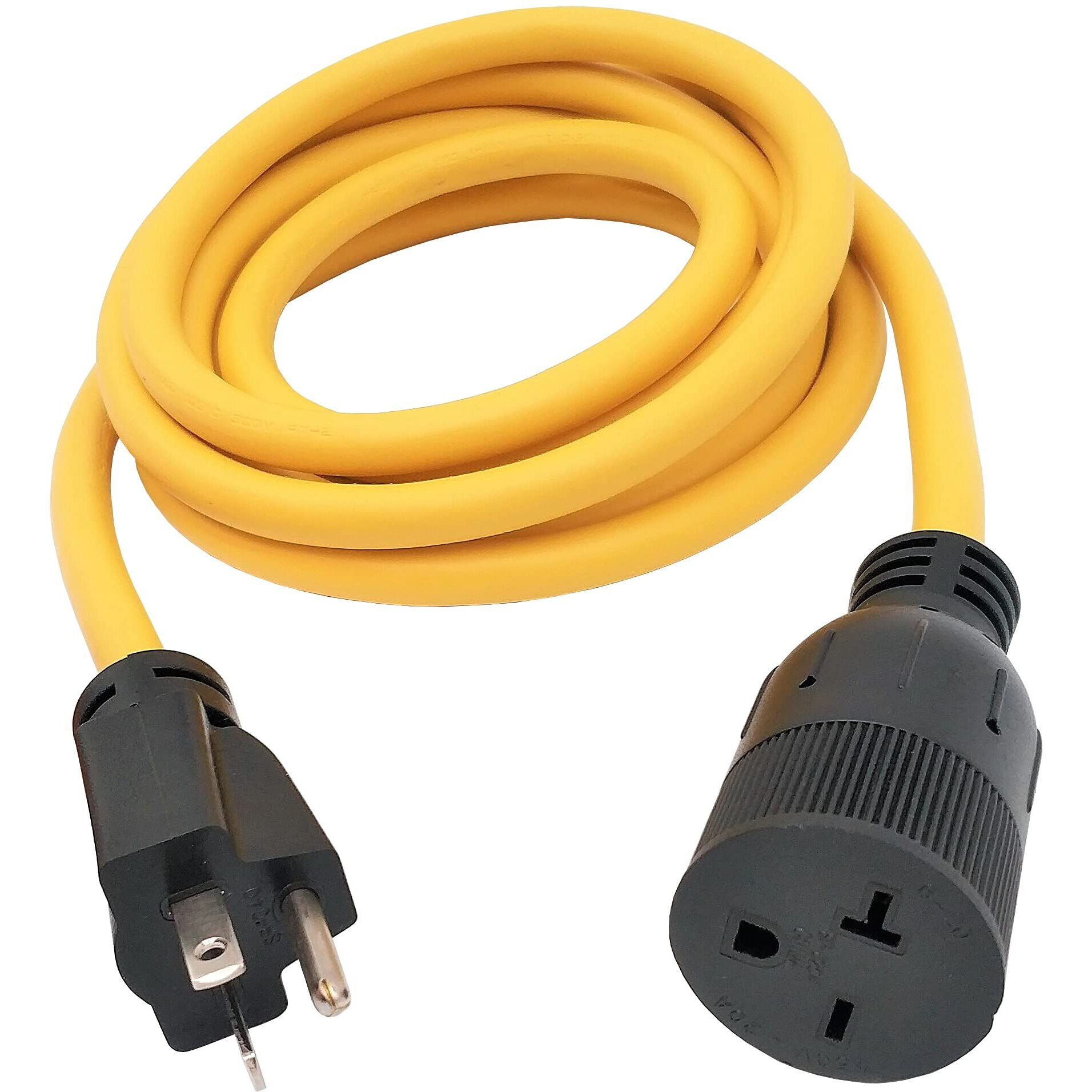 Parkworld 885750 Nema 6-20 Extension Cord 6-20P To 6-20R (T Blade Female Also For 6-15R Adapter) 250V, 20A, 5000W (10Ft)