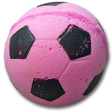 Petfavorites Cat Toy, Foam Sponge Soccer Ball (12 Pack), Interactive Pet Kitten Cat Exercise Toy Balls, Soft, Bouncy, Noise Free, Indoor, Pink, Yellow, Blue, Green