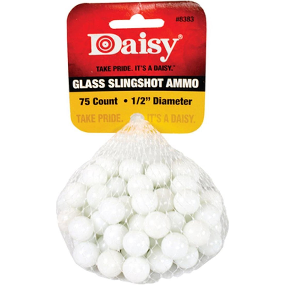 Daisy 8383 1/2"" Glass Slingshot Ammo