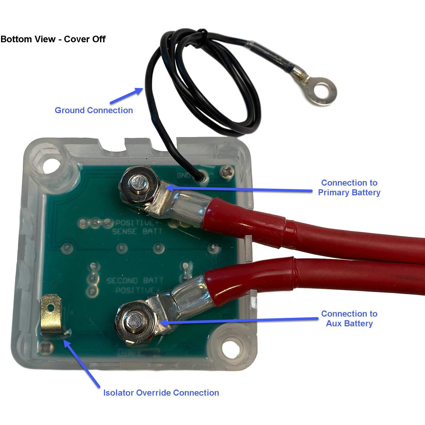12V Dual Battery 140A Smart Isolator (Vsr Voltage Sensitive Relay) For Auto/Boat/Rv