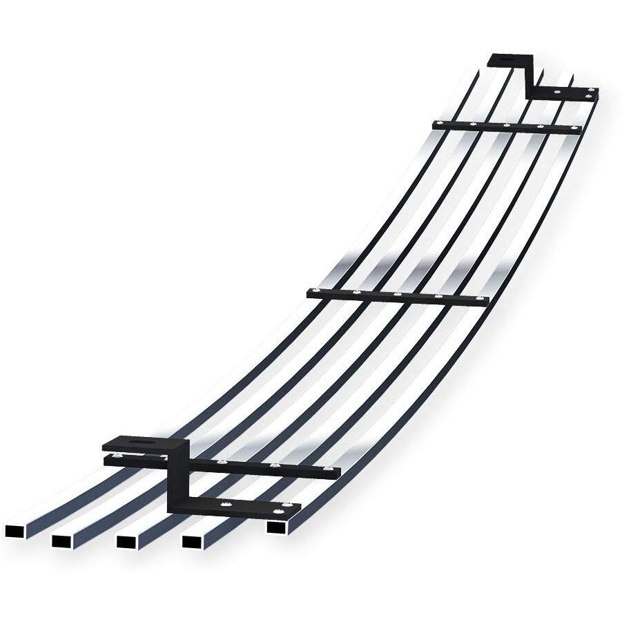 Aps Compatible With Ford F-150 2004-2005 Lower Bumper Stainless Steel Chrome Billet Grille Grill Insert F85351A