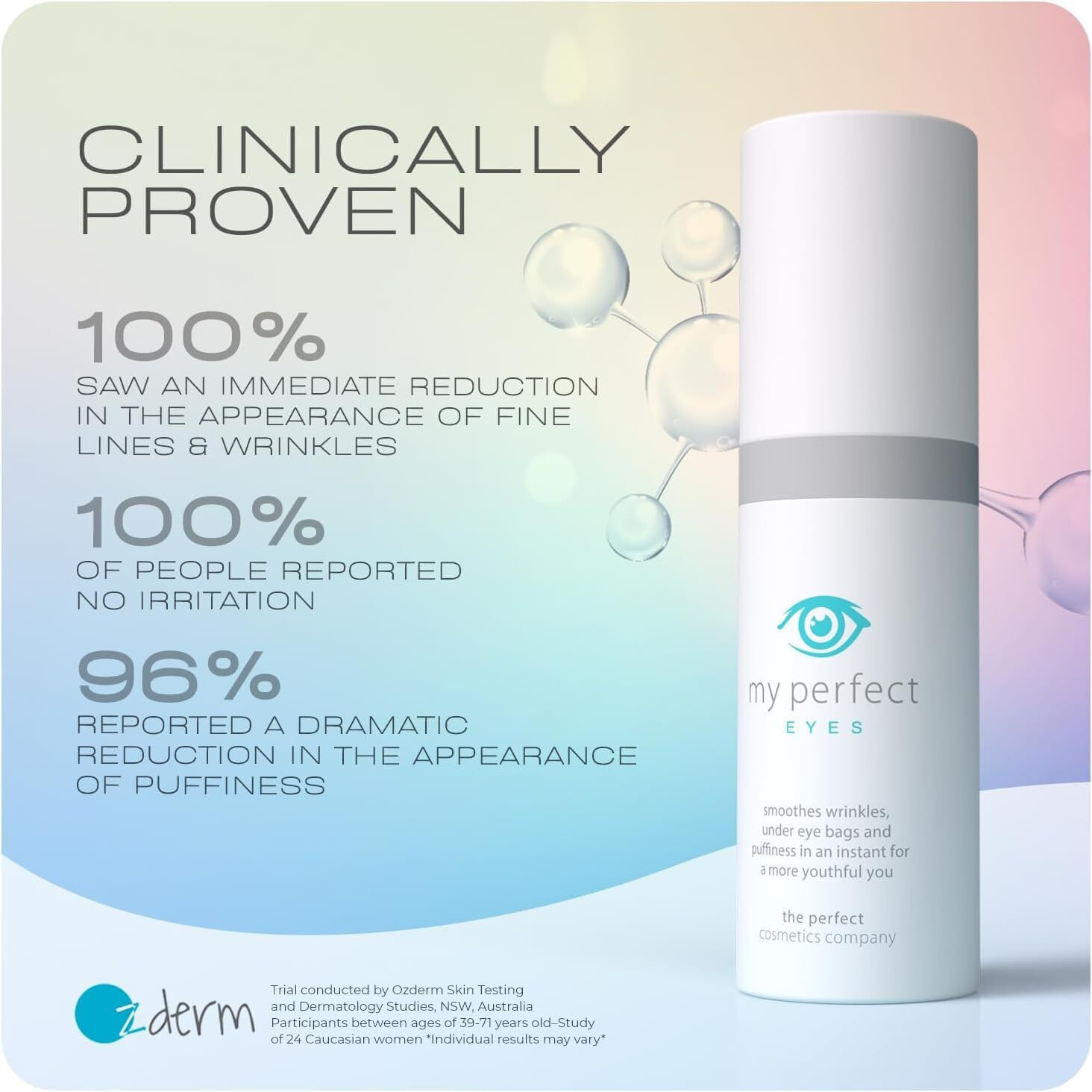 My Perfect Eyes 10Ml, 100 Applications, Penny Lane, Instant Results, Clinically Proven, Anti-Ageing Serum Uk Original Formula, Science-Backed Anti-Wrinkle Serum.  As Seen On Tv.