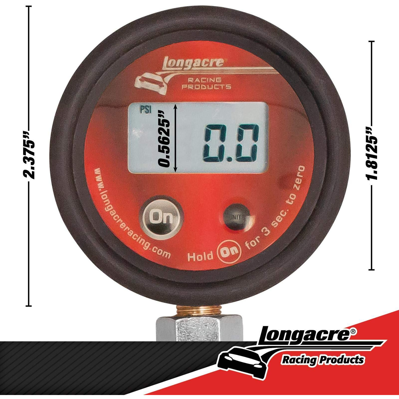 Longacre 52-53097 0-100 Psi Digital Tire Pressure Gauge