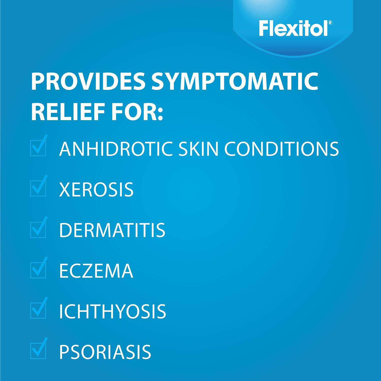 Flexitol Very Dry Skin Cream,Rich Moisturizing Body Cream With Urea, 4.4 Ounce Tube