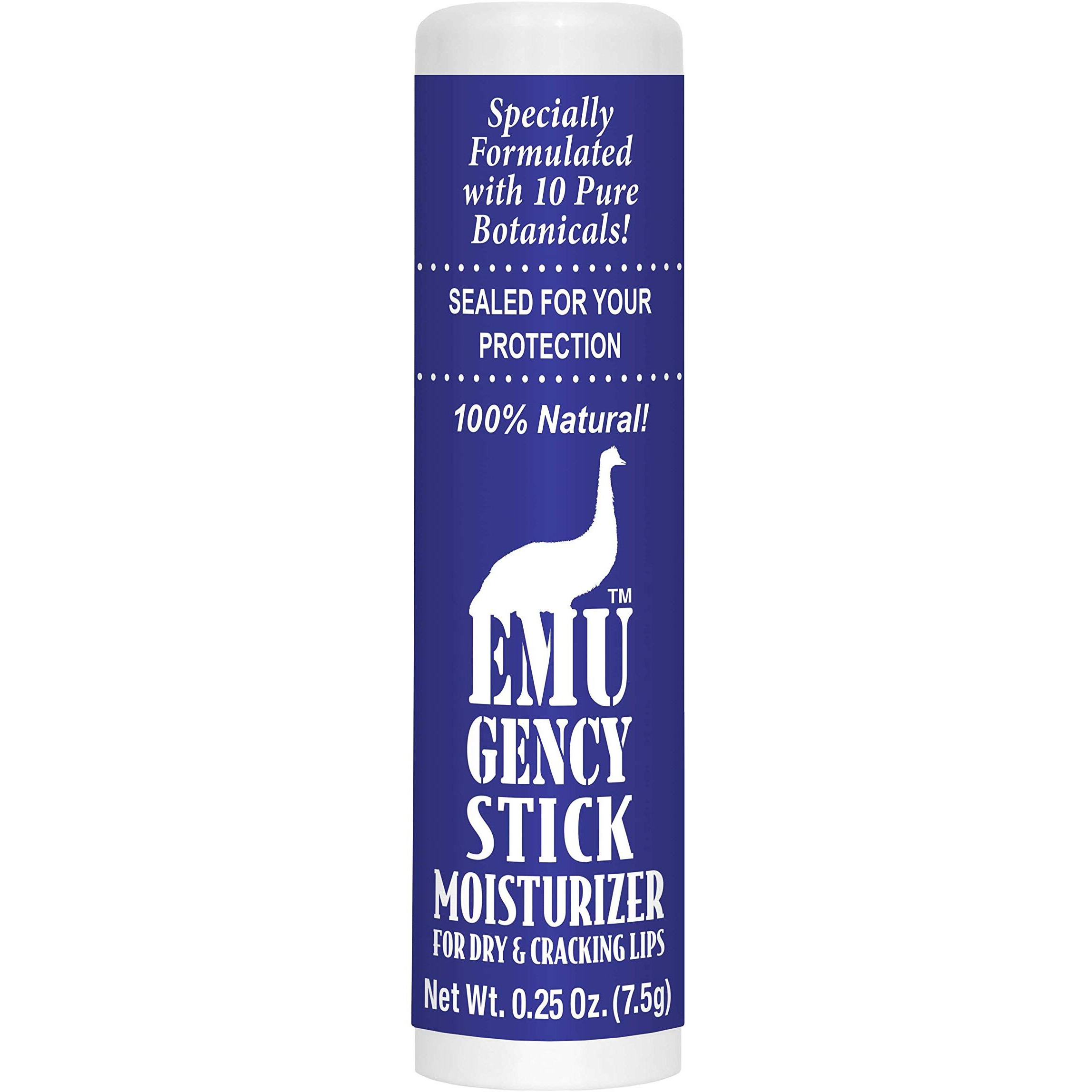 Montana Emu Ranch - Emugency All Purpose Moisturizing Pocket Stick - 0.25 Ounce - Helps Relieve Chapped, Cracked, And Split Lips And Skin