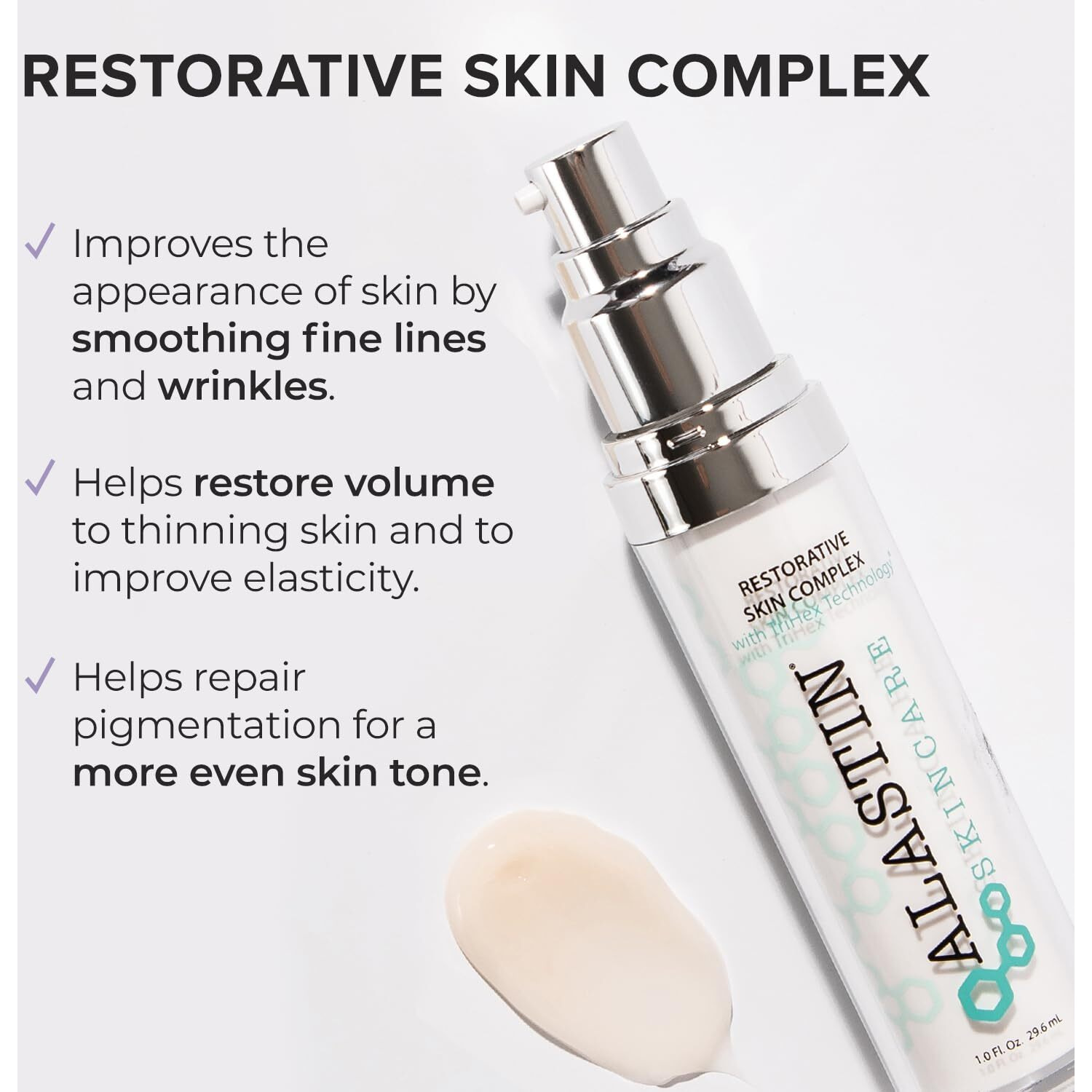 Alastin Skincare Restorative Skin Complex Anti-Aging Face Serum (1 Oz) | Reduce Fine Lines & Wrinkles | With Niacinamide To Improve Texture