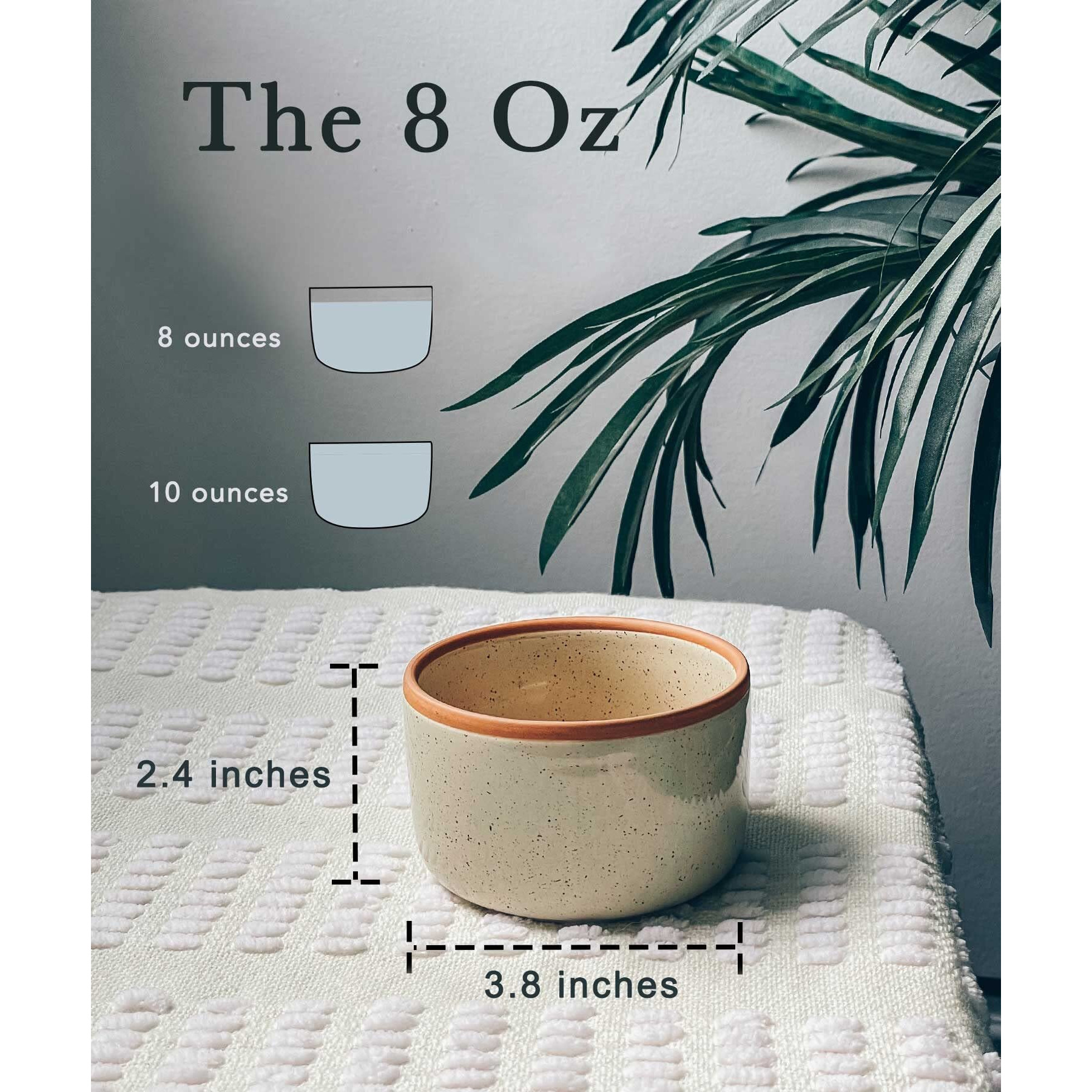 Mora Ceramic Ramekins - 8Oz, Set Of 6 - Small Oven Safe Baking Dishes/Cups - For Personal Pudding, Creme Brulee, Souffle, Serving Dip, Custard, Ice Cream - Single Mini Bowls - Assorted Neutrals