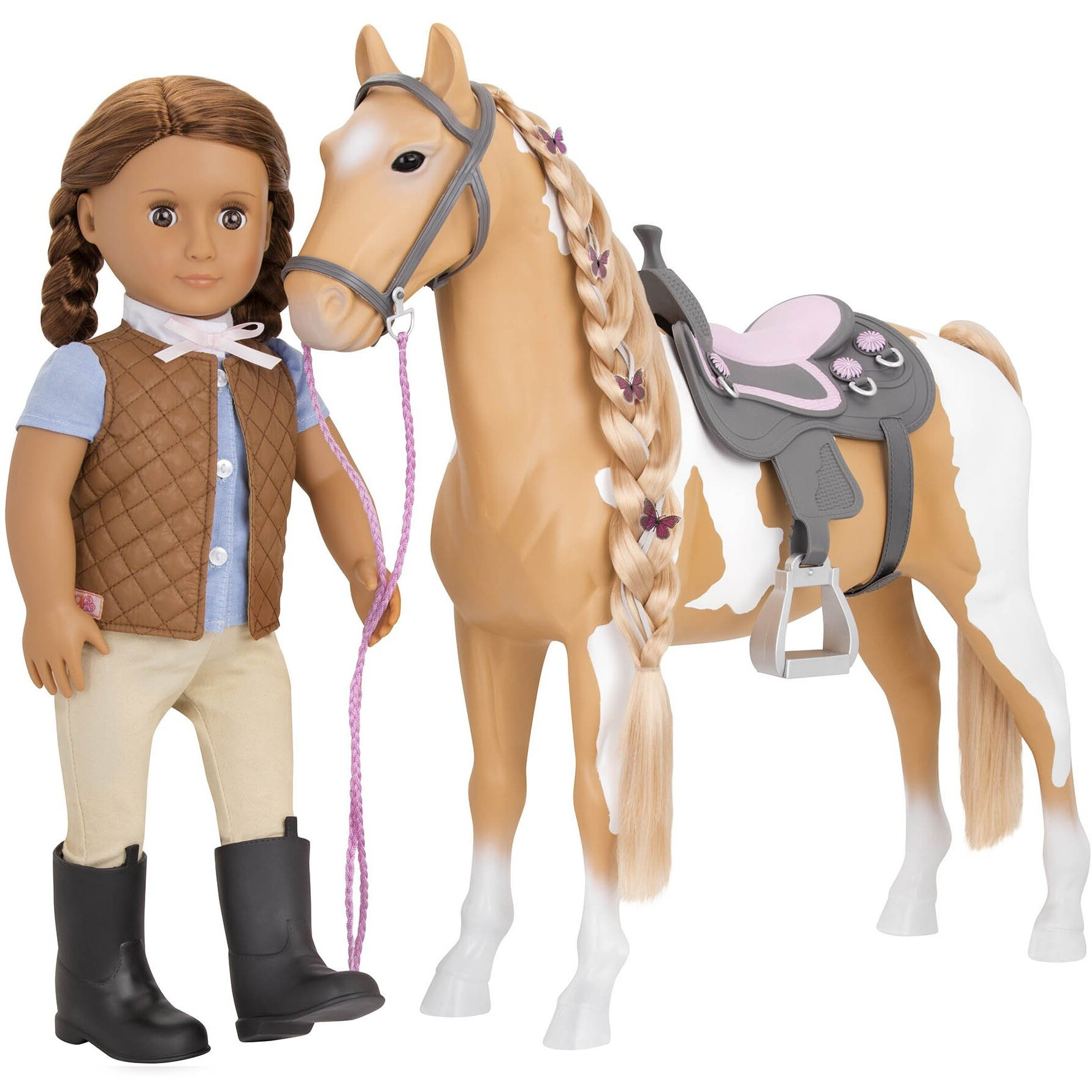 Our Generation From Hair To There Palomino Paint Horse