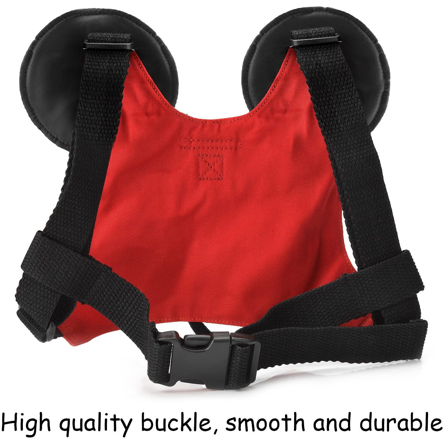 Toddler Leash & Harness, Yimidear Child Anti Lost Leash Baby Cute Safety Harness Belt Strap Hold Kids Close While Walking For Boys And Girls(Red)