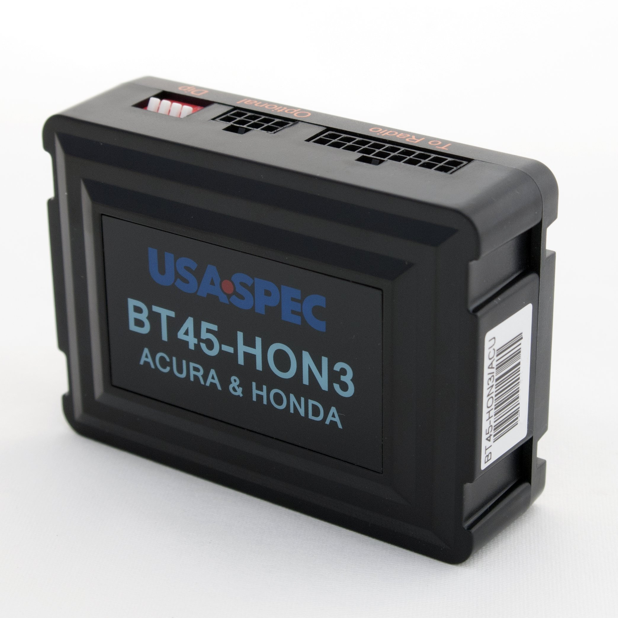Usa Spec Bt45-Hon3 Bluetooth Phone, Music & Aux Input Kit For 2003-2014 Honda & Acura Models, Black Small