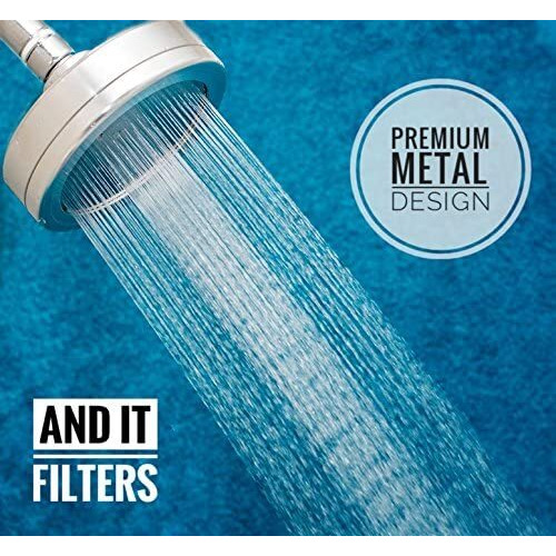 Shower Filter For Hard Water Filtered Shower Head All Metal Shower Soft Rain Water Filter By Barclays Buys