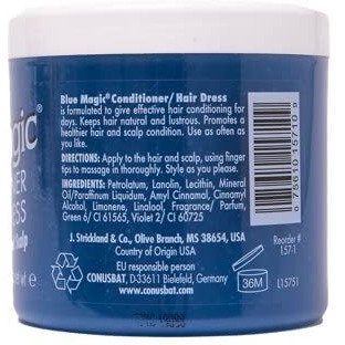 Blue Magic Conditioner Hair Dress, The Original, 12-Ounce Jar
