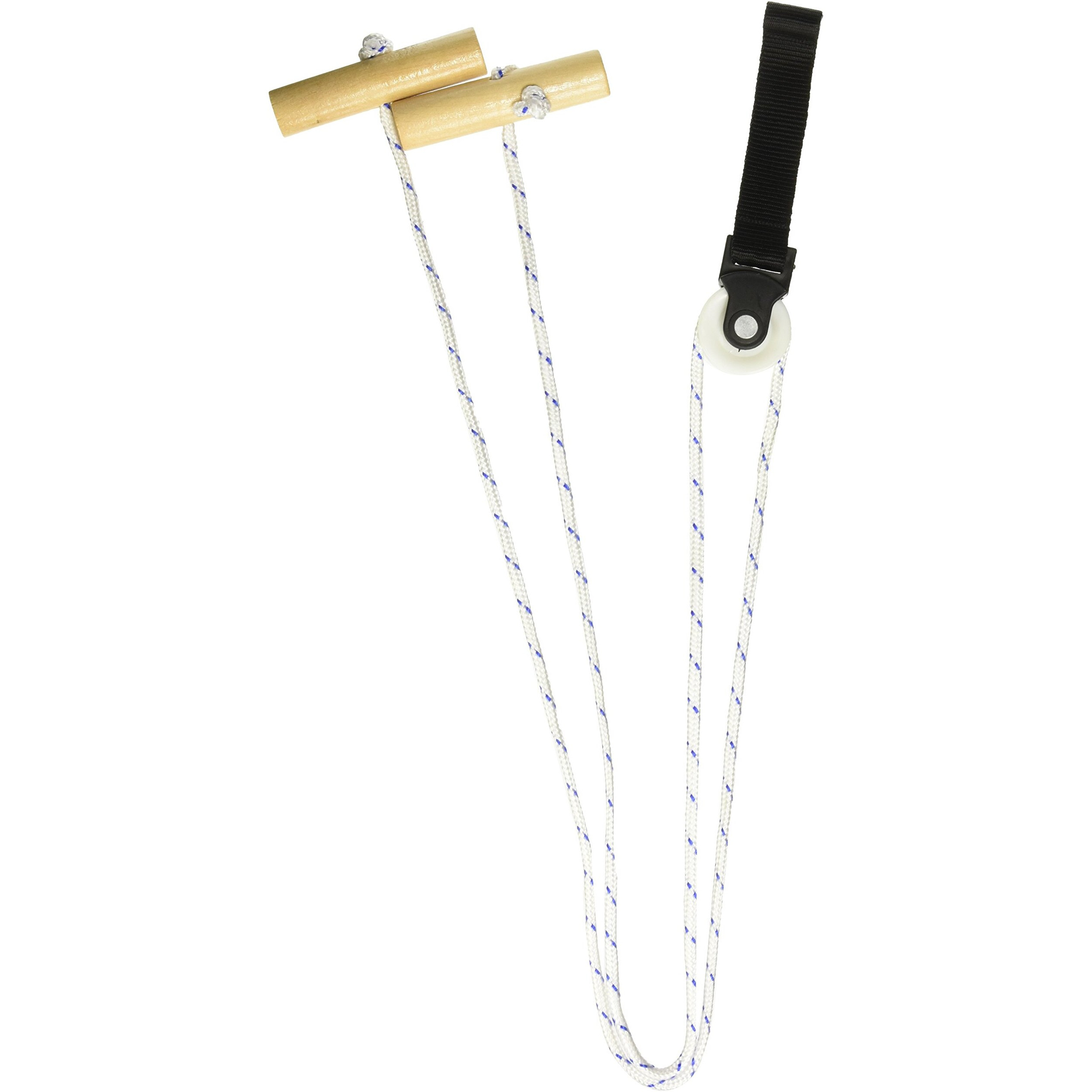 Balego Shoulder Pulley With Webbing Door Strap (Standard Wood Handle)