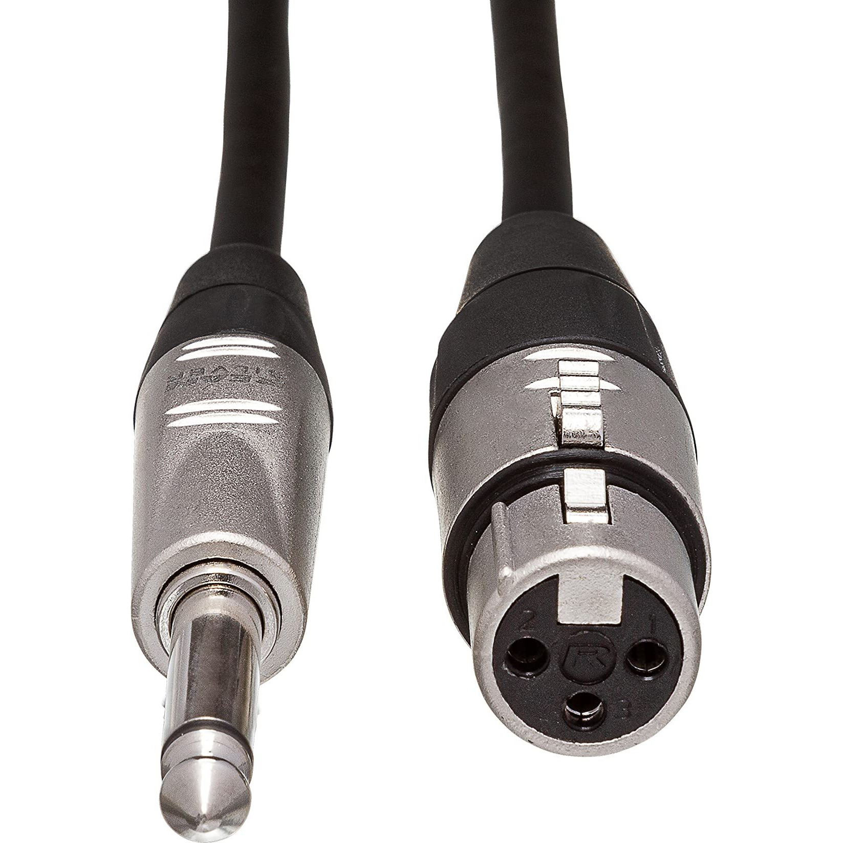 Hosa Hxp-010 Rean Xlr3F To 1/4"" Ts Pro Unbalanced Interconnect Cable, 10 Feet