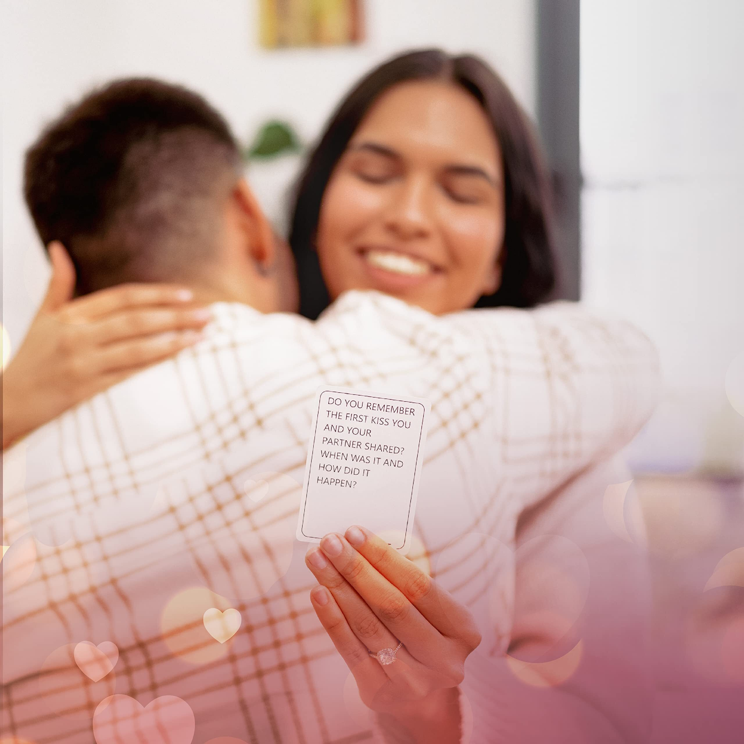 Artagia Romantic Game For Couples - Date Night Ideas Girlfriend, Boyfriend, Newlywed, Wife Or Husband. 3 Games In 1 Talk, Flirt, Dare. Reignite And Deepen Relationship With Your Partner.