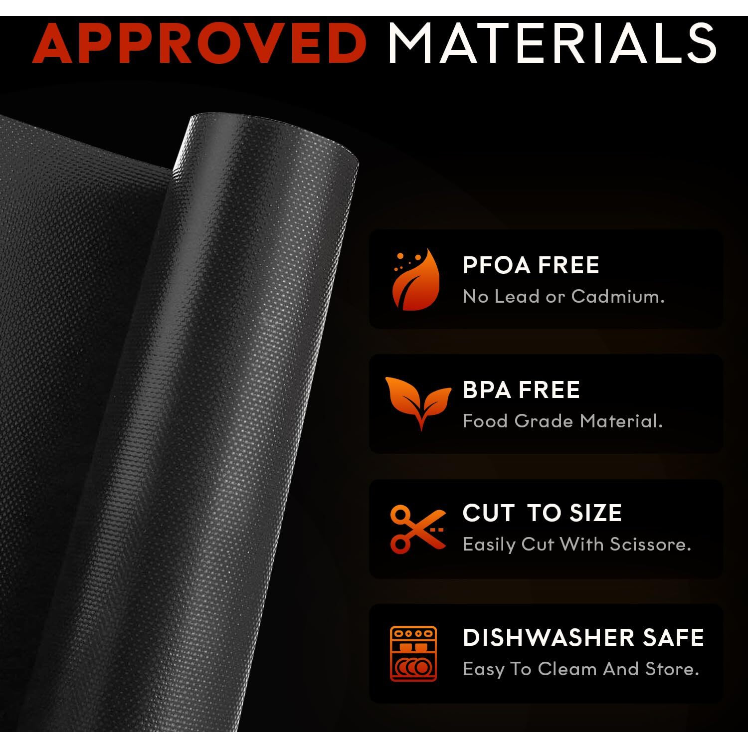 3 Pack Non-Stick Heavy Duty Oven Liners Set For Bottom Of Electric Oven By Grill Magic - Thick, Heat Resistant Fiberglass Mat - Easy To Clean, Reduce Spills, Stuck Foods & Clean Up - Bpa Free