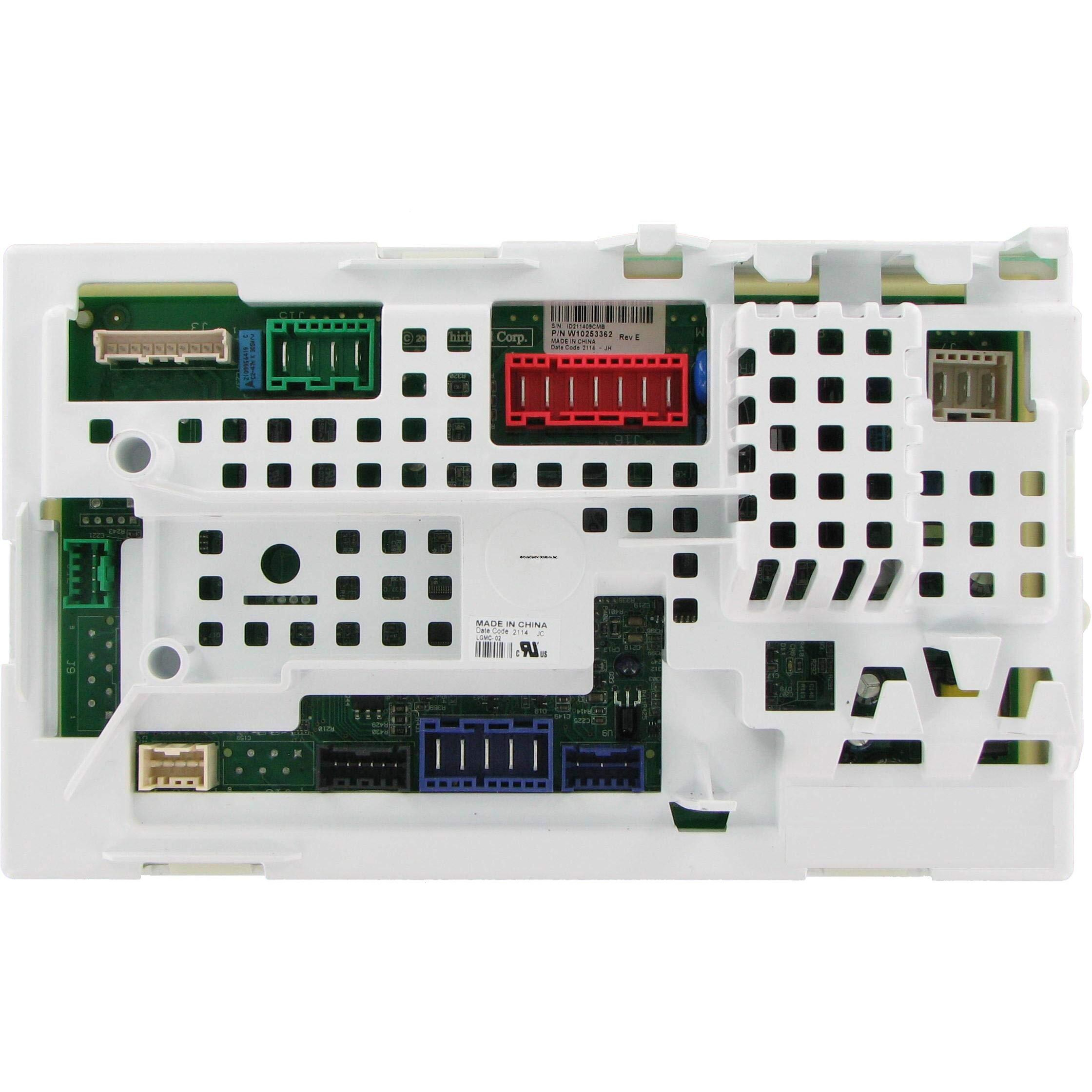 Corecentric Remanufactured Laundry Washer Control Board Replacement For Whirlpool W10480169