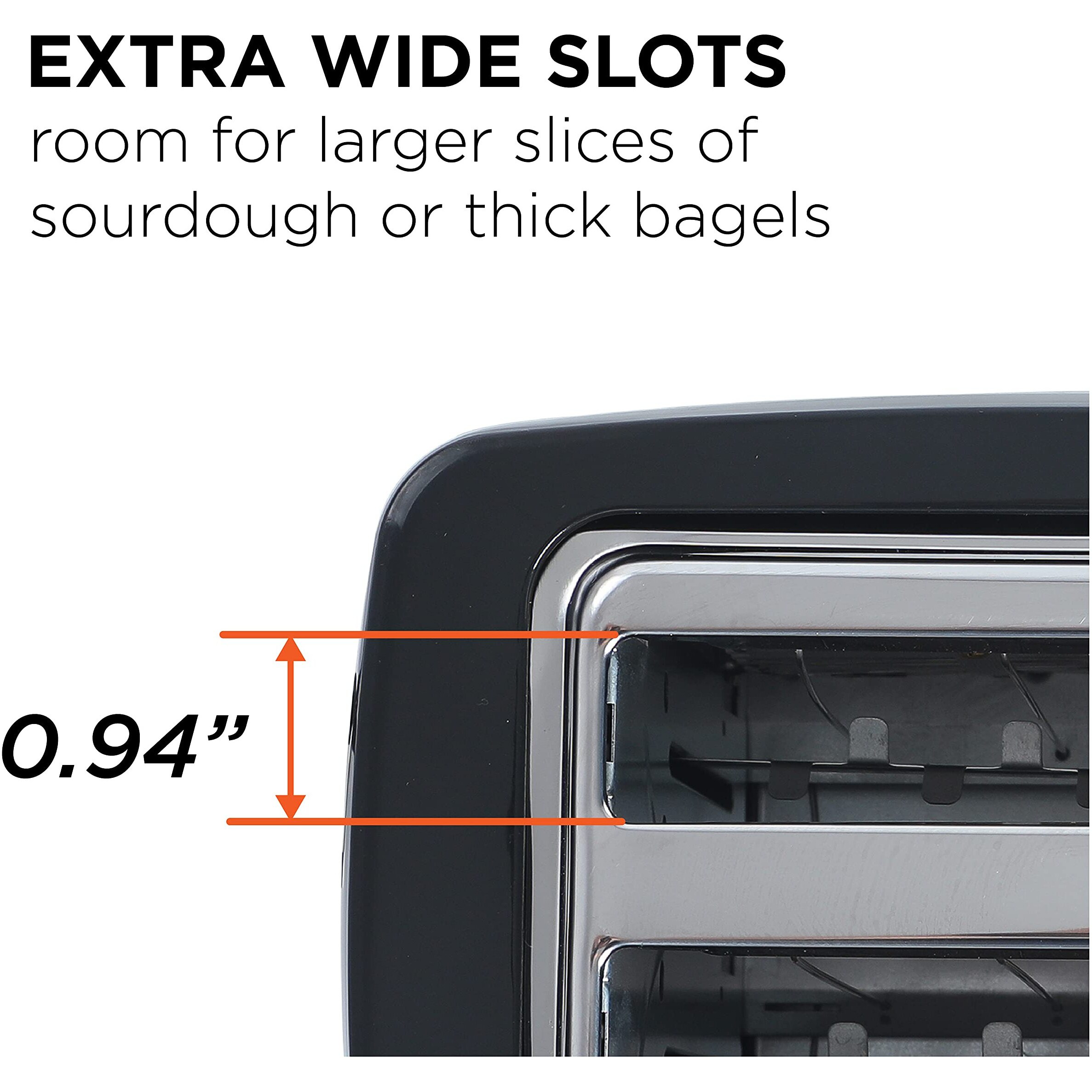 Commercial Chef Cct2201B - 2 Slice Toaster, Black
