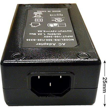 100-240V Ac To 12V Dc Power Supply With 4 Pin Molex (5A / 5000Ma)