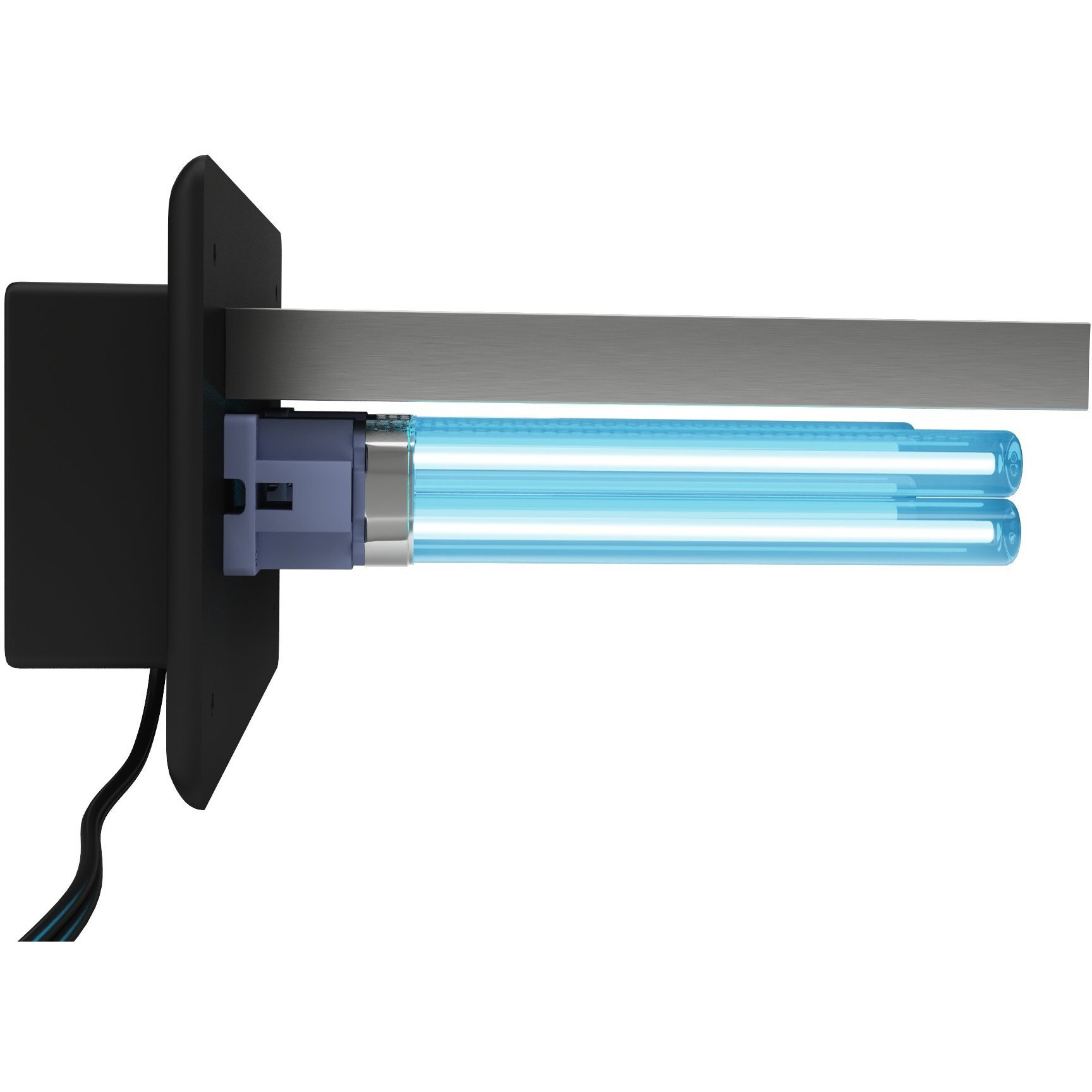 D200 Dual Lamp Air Purifier Whole House Filter Uv Light In Duct For Hvac Ac (Air Conditioning) Duct Germicidal