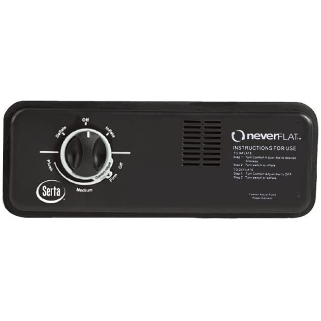 Serta Raised Queen Pillow Top Air Mattress With Never Flat Pump