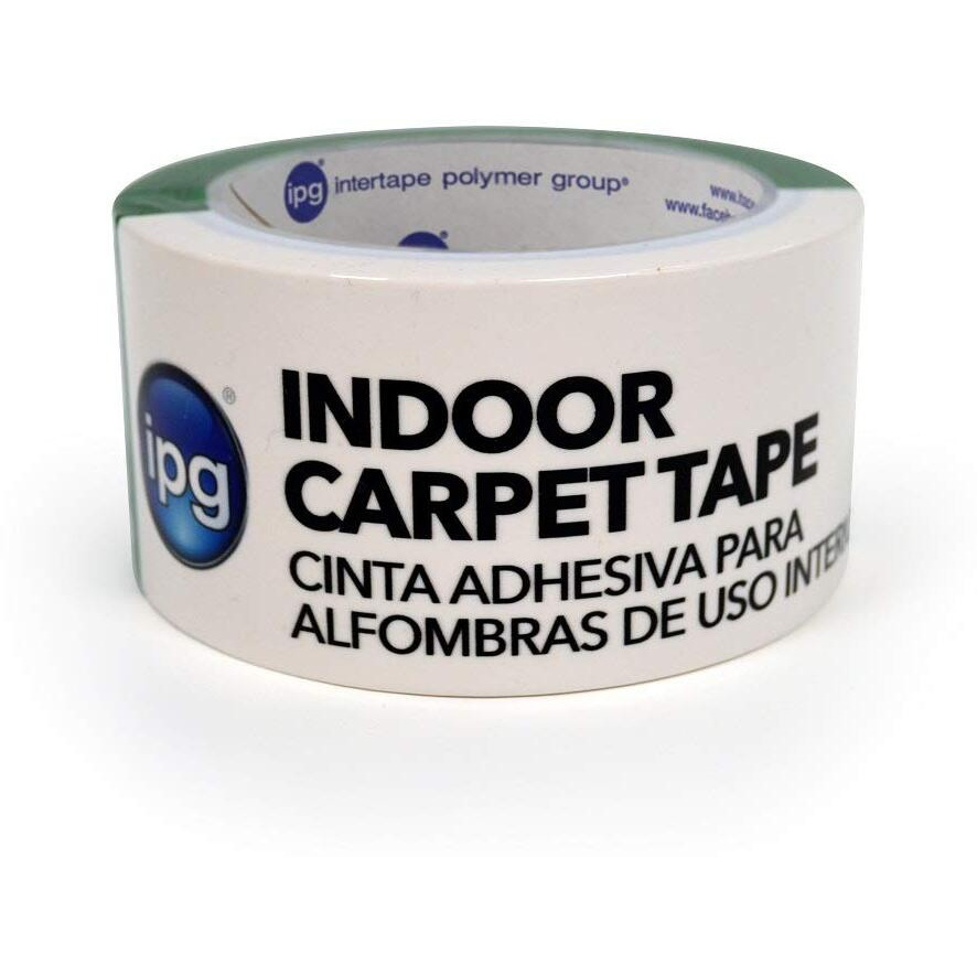 Ipg Double-Sided Indoor Carpet Tape, 1.88"" X 10 Yd (Single Roll)