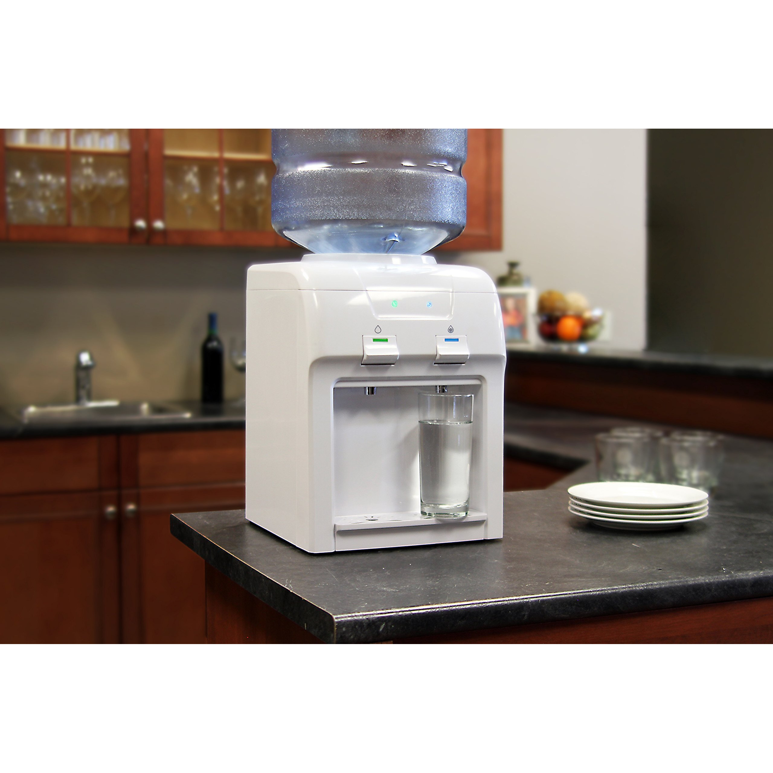 Vitapur Countertop Room Cold Water Dispenser, White